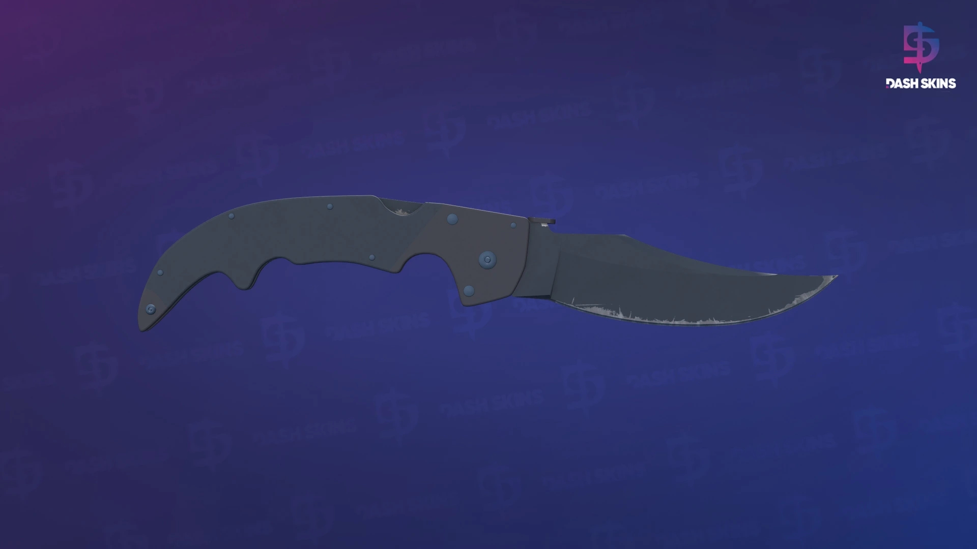 ★ Falchion Knife | Night (Minimal Wear) Screenshot Playside