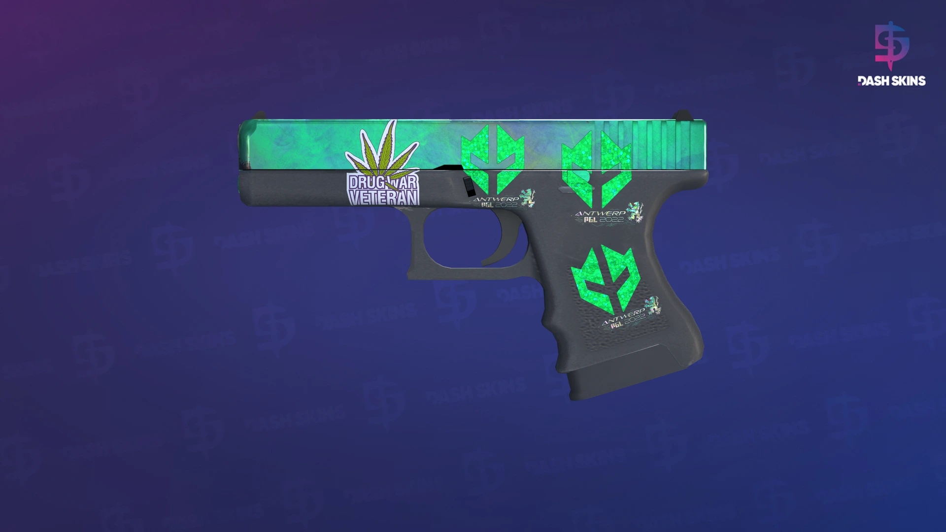 Glock-18 | Gamma Doppler (Minimal Wear) - Phase 2 Screenshot Playside