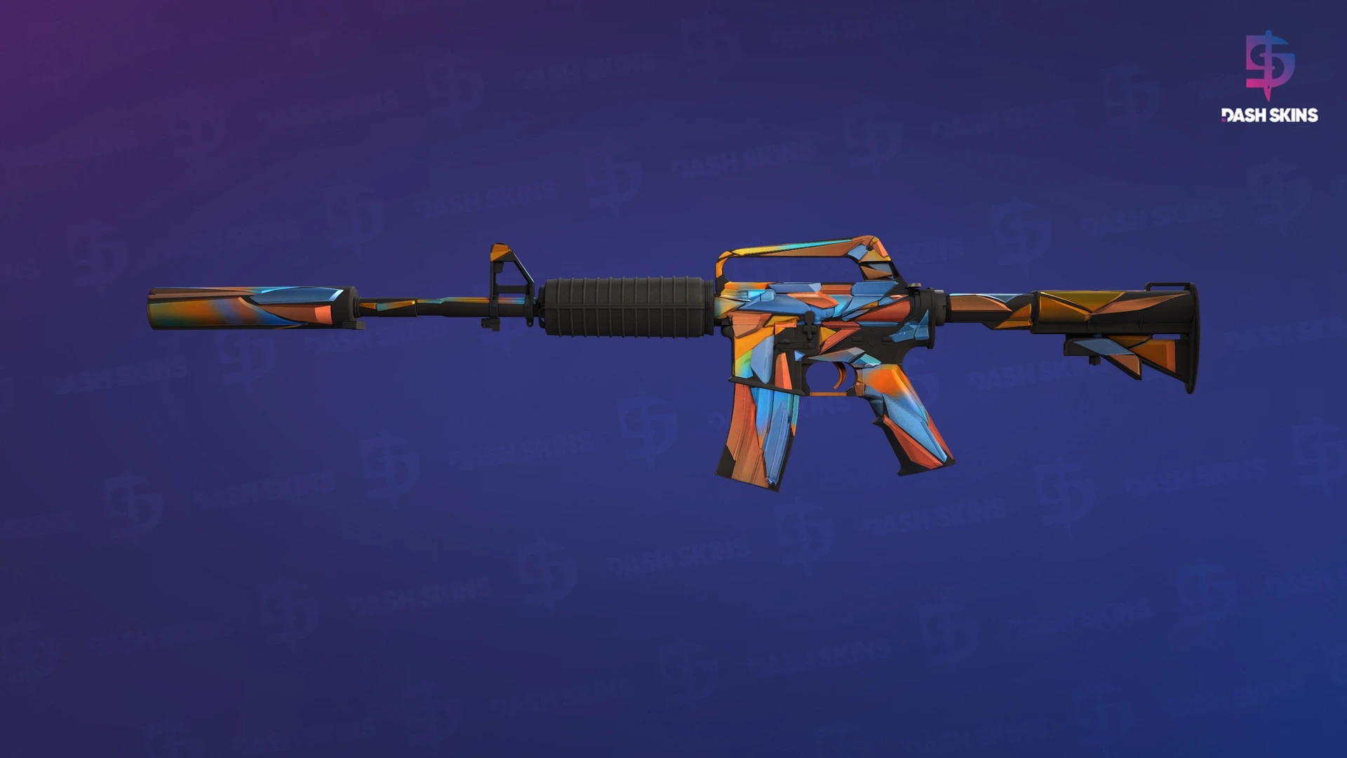 M4A1-S | Leaded Glass (Minimal Wear) Screenshot Playside