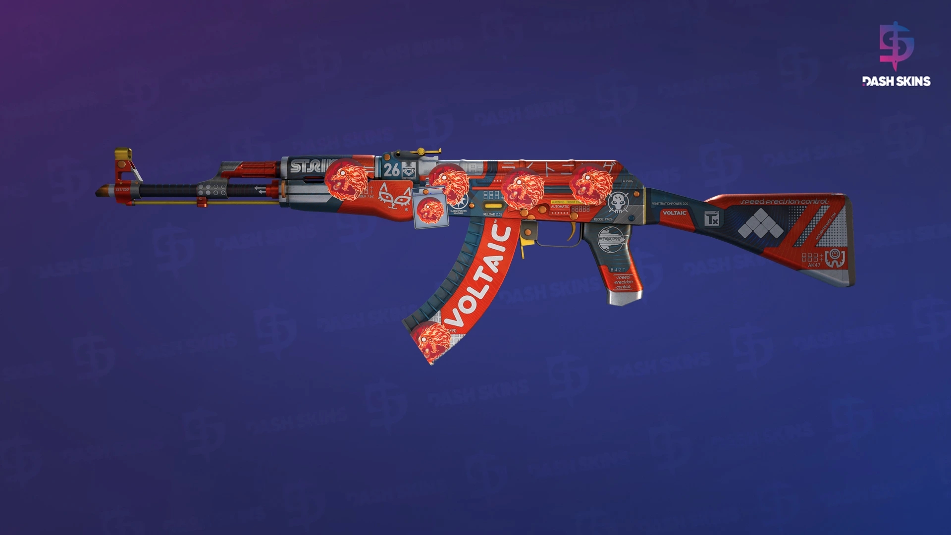 AK-47 | Bloodsport (Field-Tested) Screenshot Playside