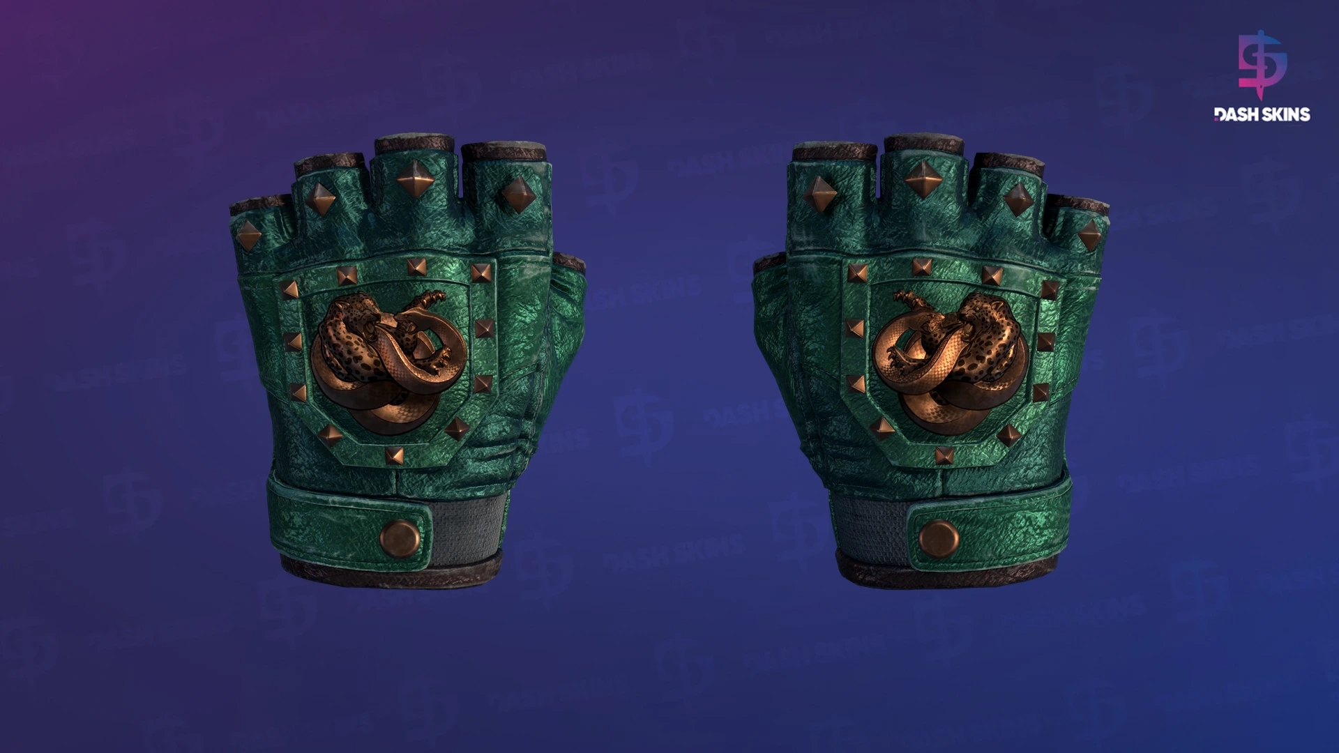★ Broken Fang Gloves | Jade (Field-Tested) Screenshot Playside