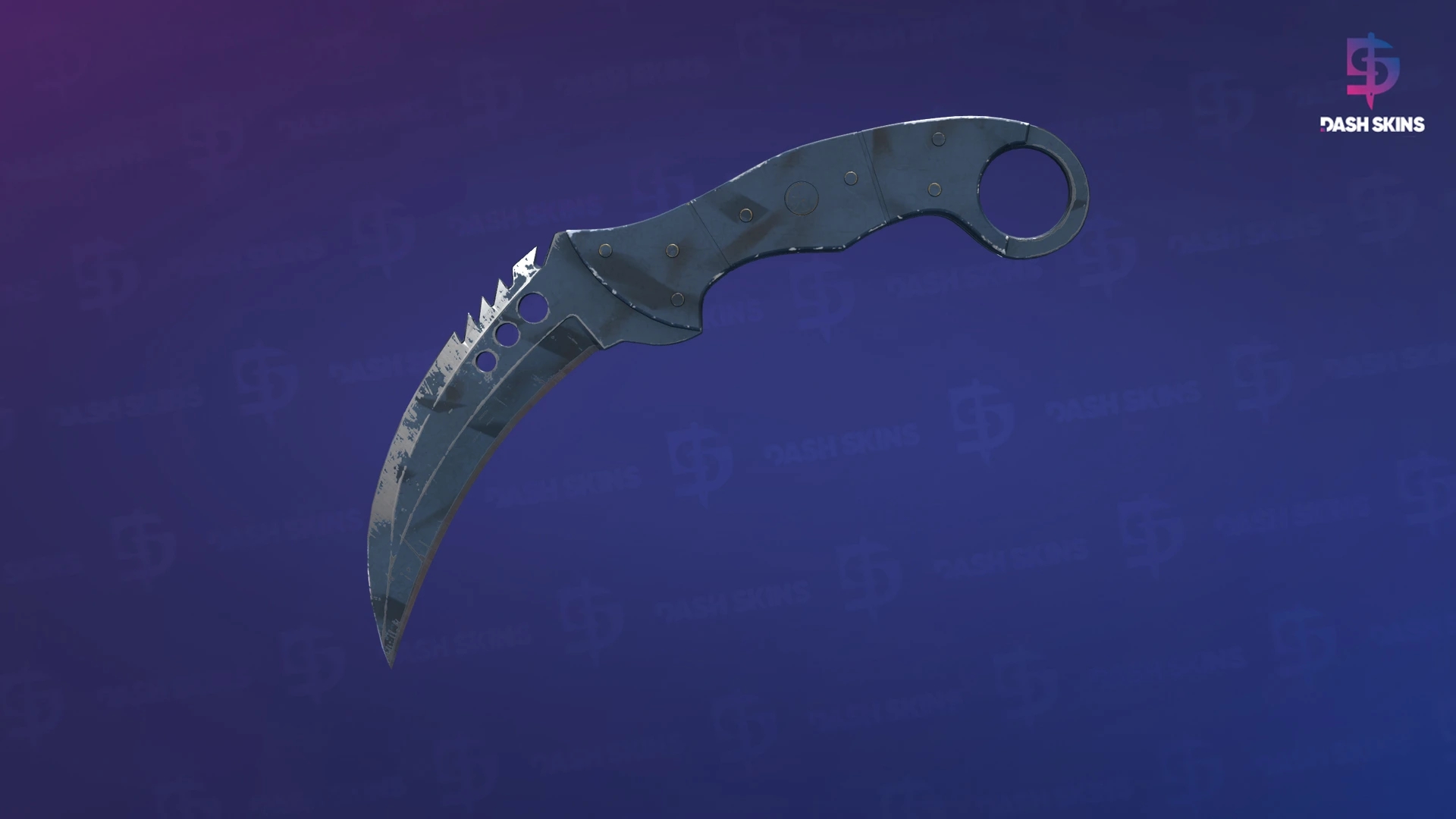 ★ Talon Knife | Night Stripe (Battle-Scarred) Screenshot Playside