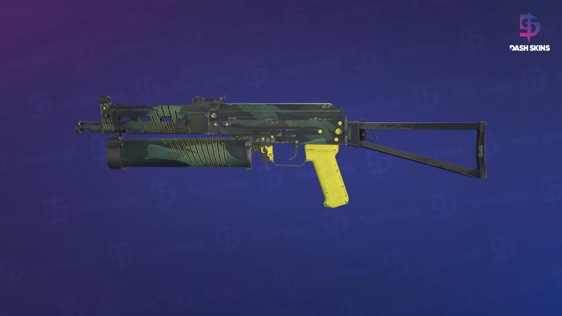 PP-Bizon | Jungle Slipstream (Field-Tested) Screenshot Playside