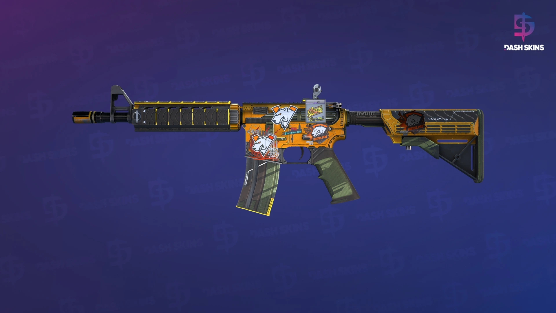 M4A4 | Buzz Kill (Field-Tested) Screenshot Playside