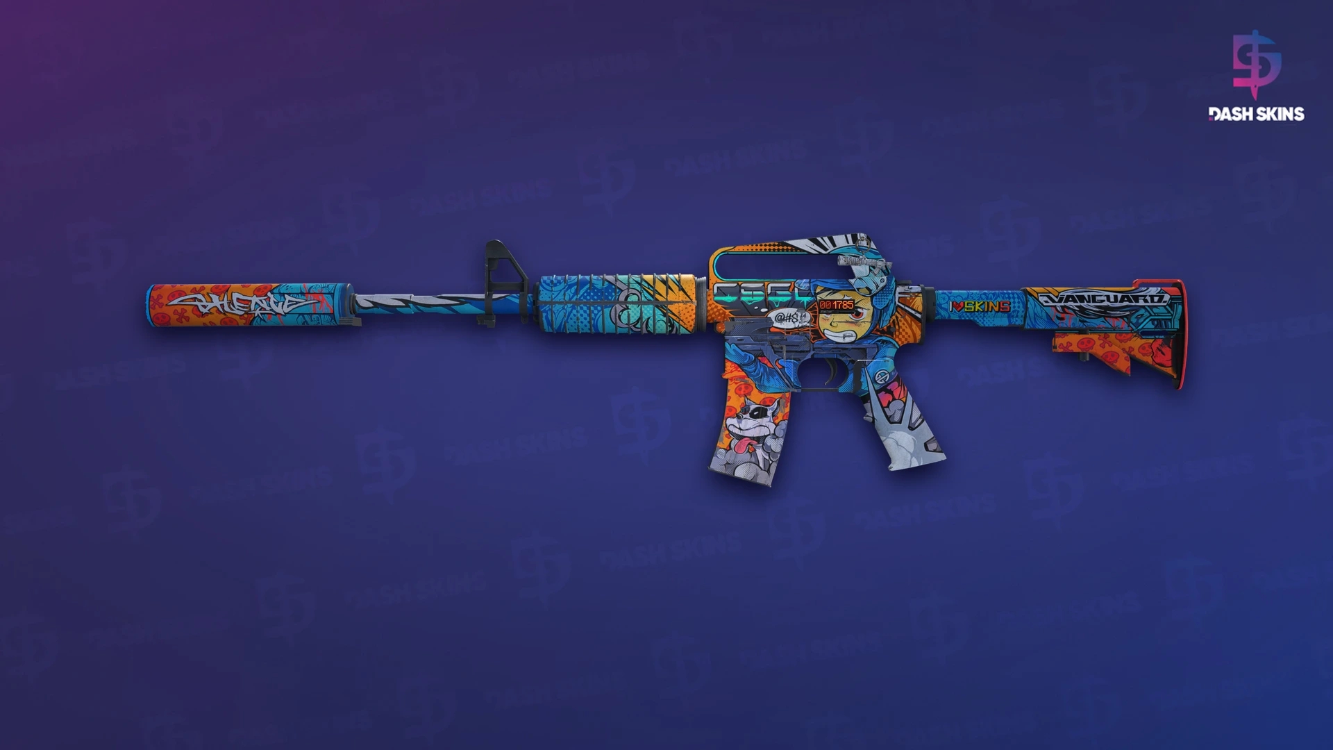 StatTrak™ M4A1-S | Player Two (Field-Tested) Screenshot Playside