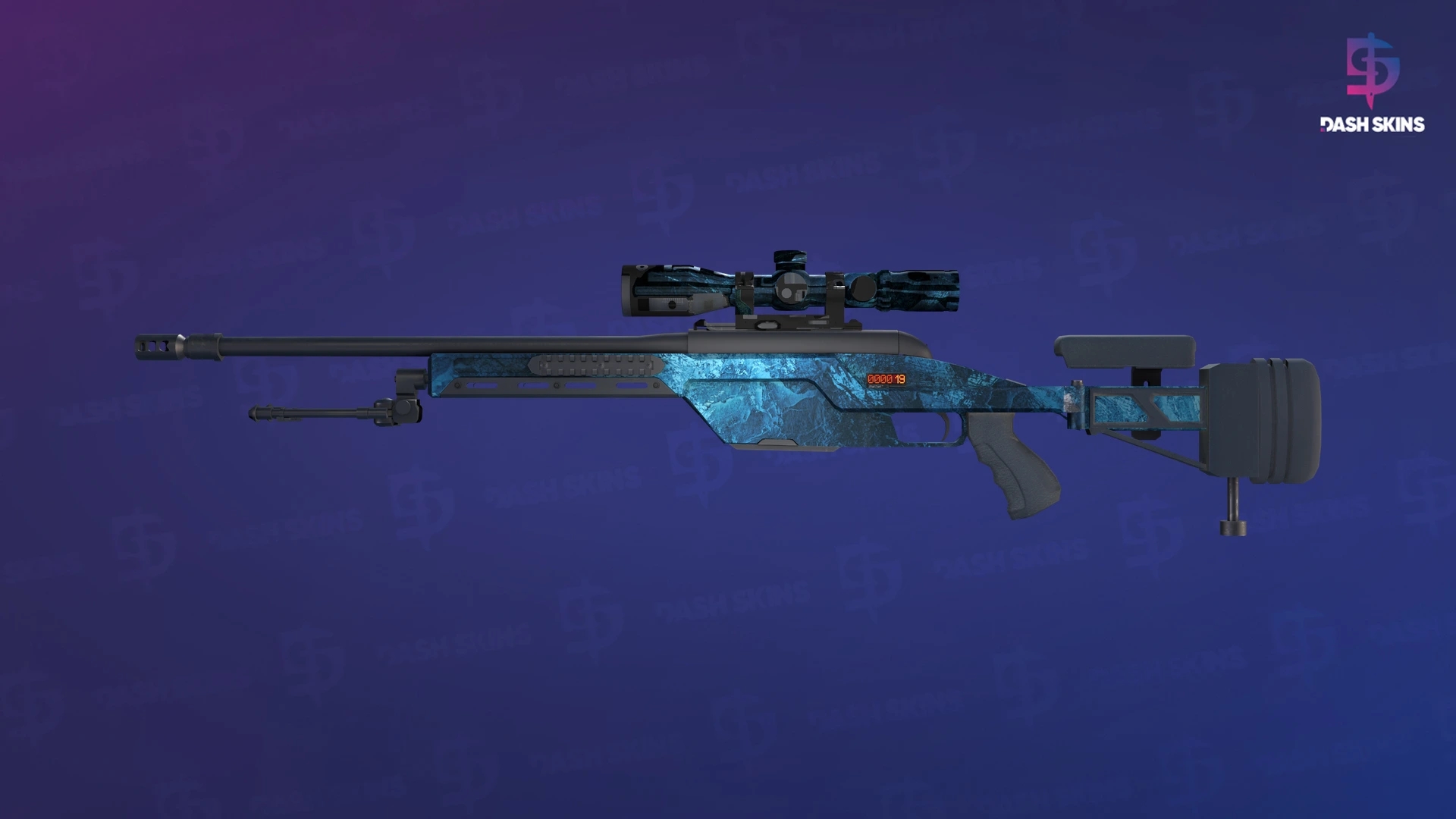 StatTrak™ SSG 08 | Abyss (Field-Tested) Screenshot Playside