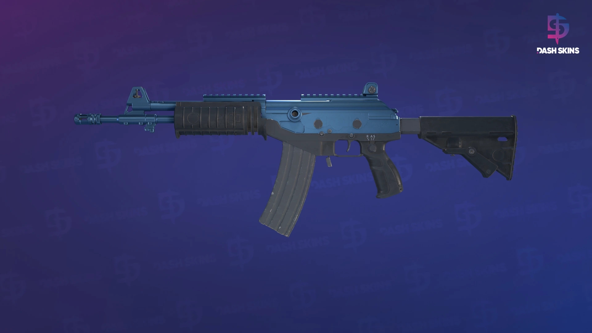 Galil AR | Blue Titanium (Factory New) Screenshot Playside