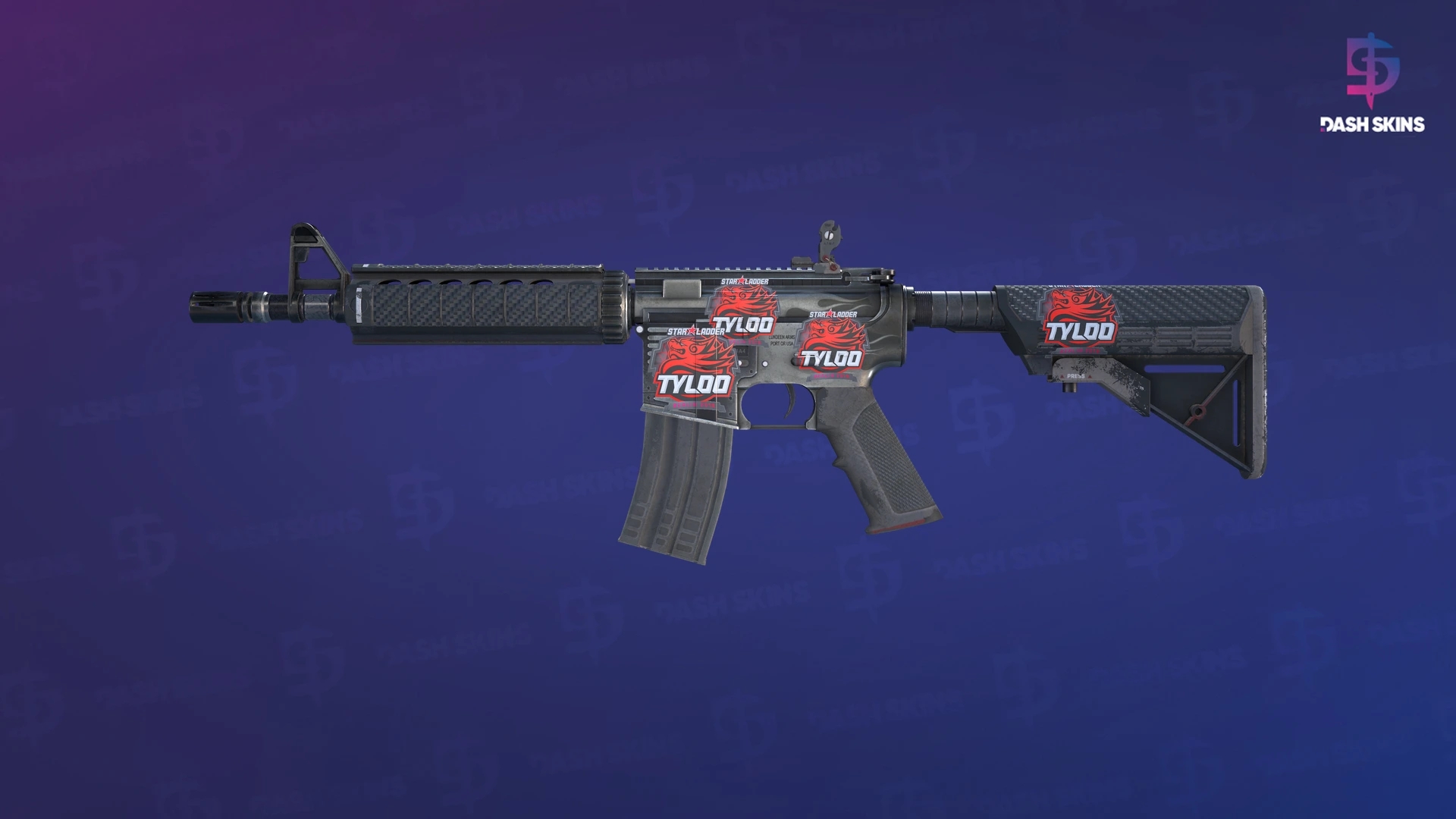 M4A4 | Magnesium (Battle-Scarred) Screenshot Playside