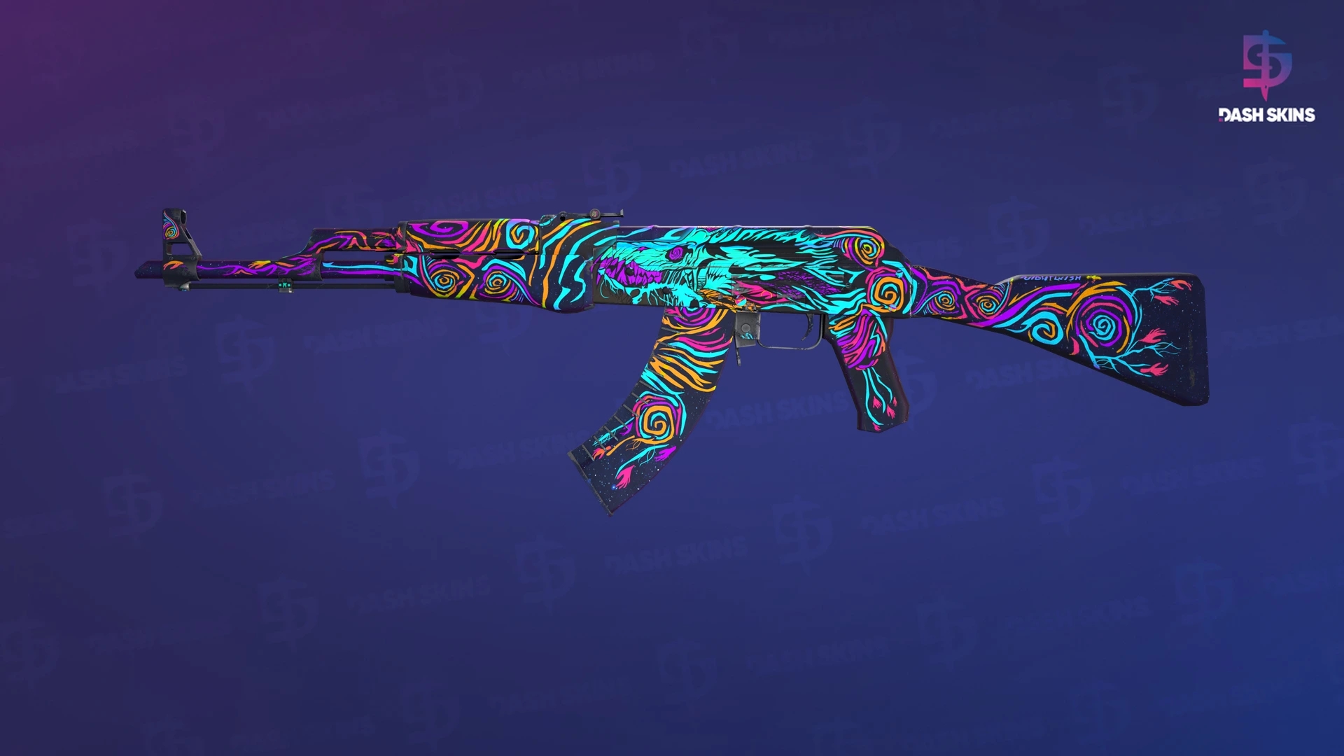 AK-47 | Nightwish (Minimal Wear) Screenshot Playside