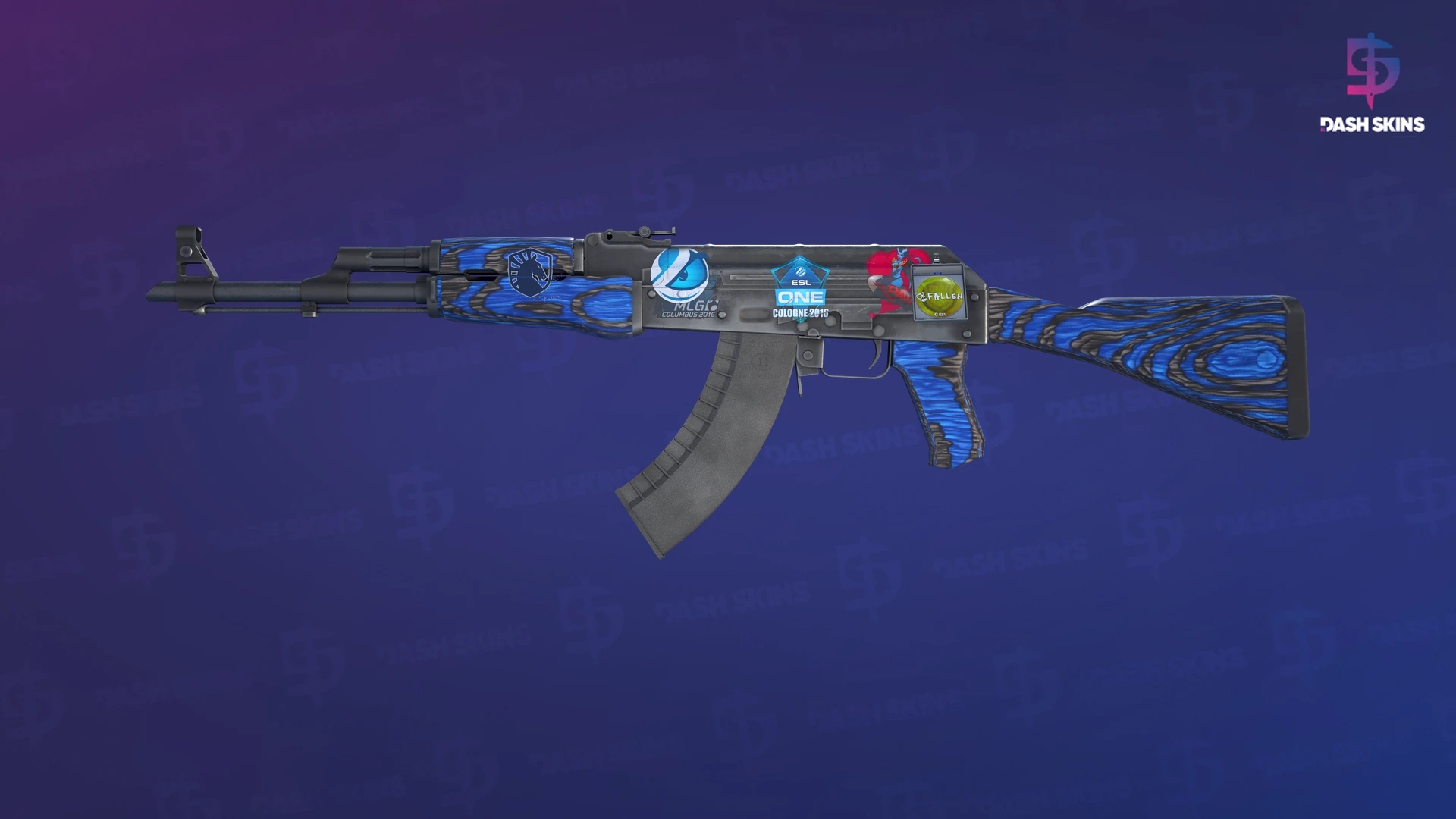 AK-47 | Blue Laminate (Field-Tested) Screenshot Playside