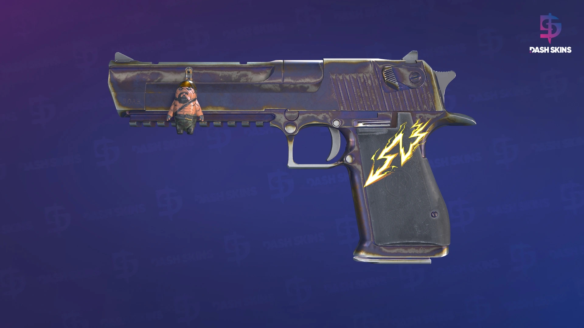 Desert Eagle | Heat Treated (Minimal Wear) Screenshot Playside