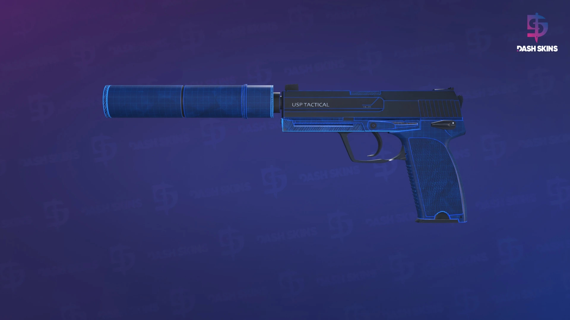 USP-S | Blueprint (Minimal Wear) Screenshot Playside