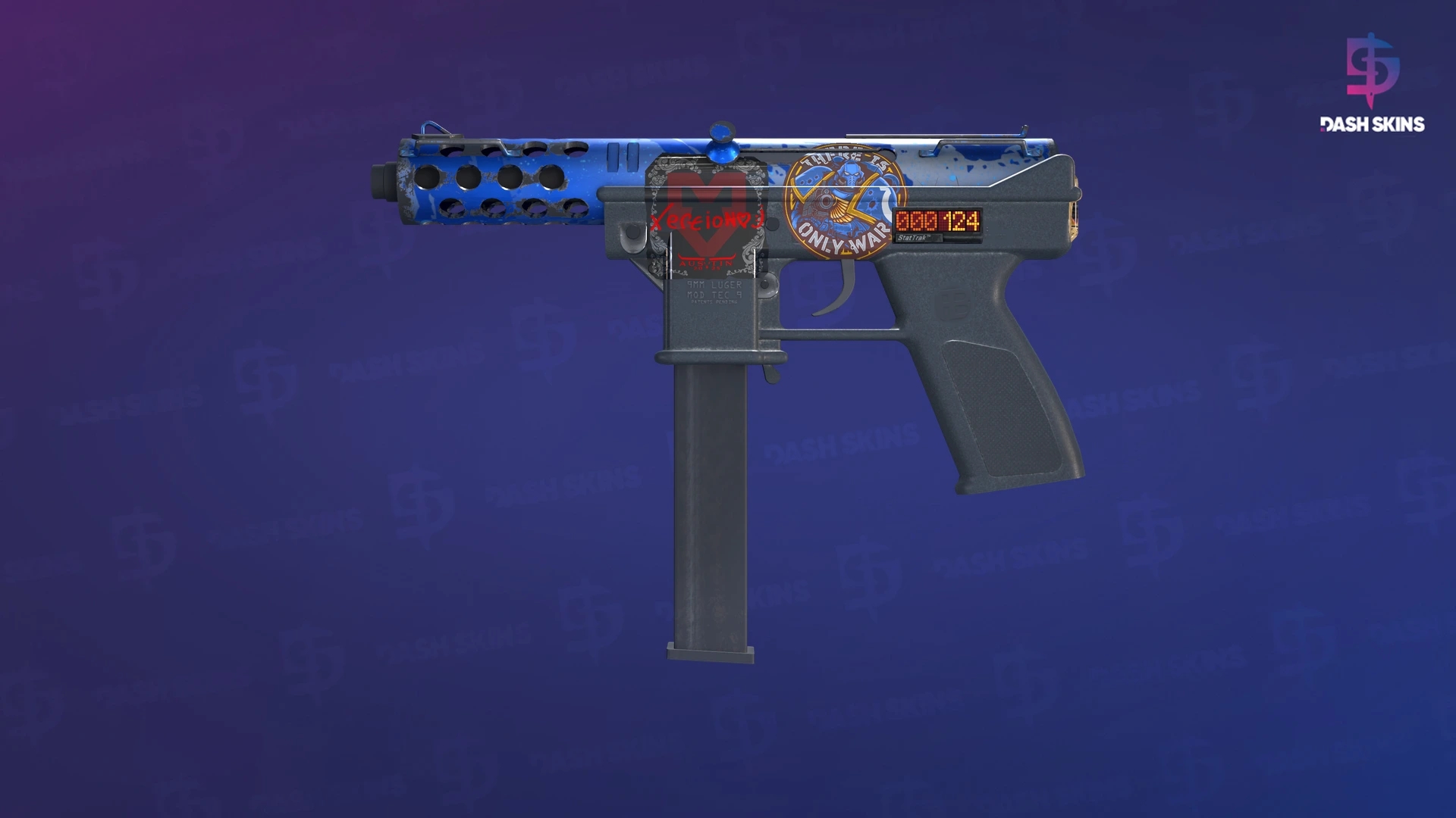 StatTrak™ Tec-9 | Ice Cap (Field-Tested) Screenshot Playside