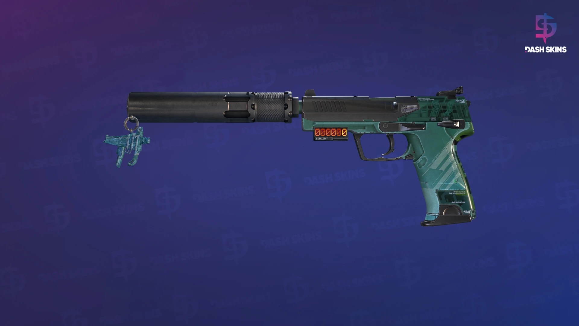 StatTrak™ USP-S | PC-GRN (Field-Tested) Screenshot Playside