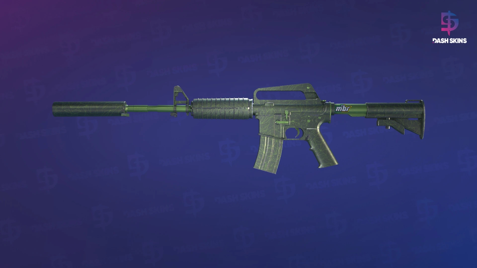 M4A1-S | Moss Quartz (Minimal Wear) Screenshot Playside