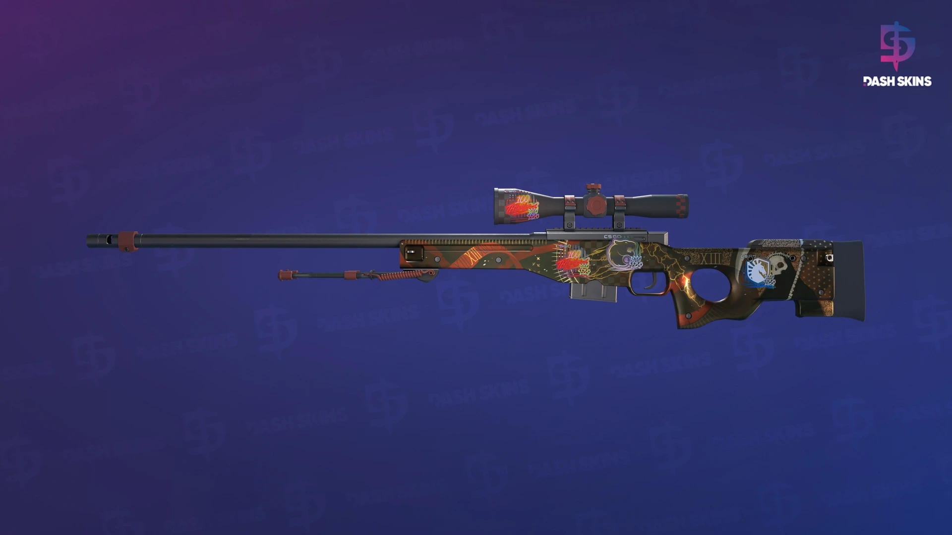 AWP | Mortis (Minimal Wear) Screenshot Playside