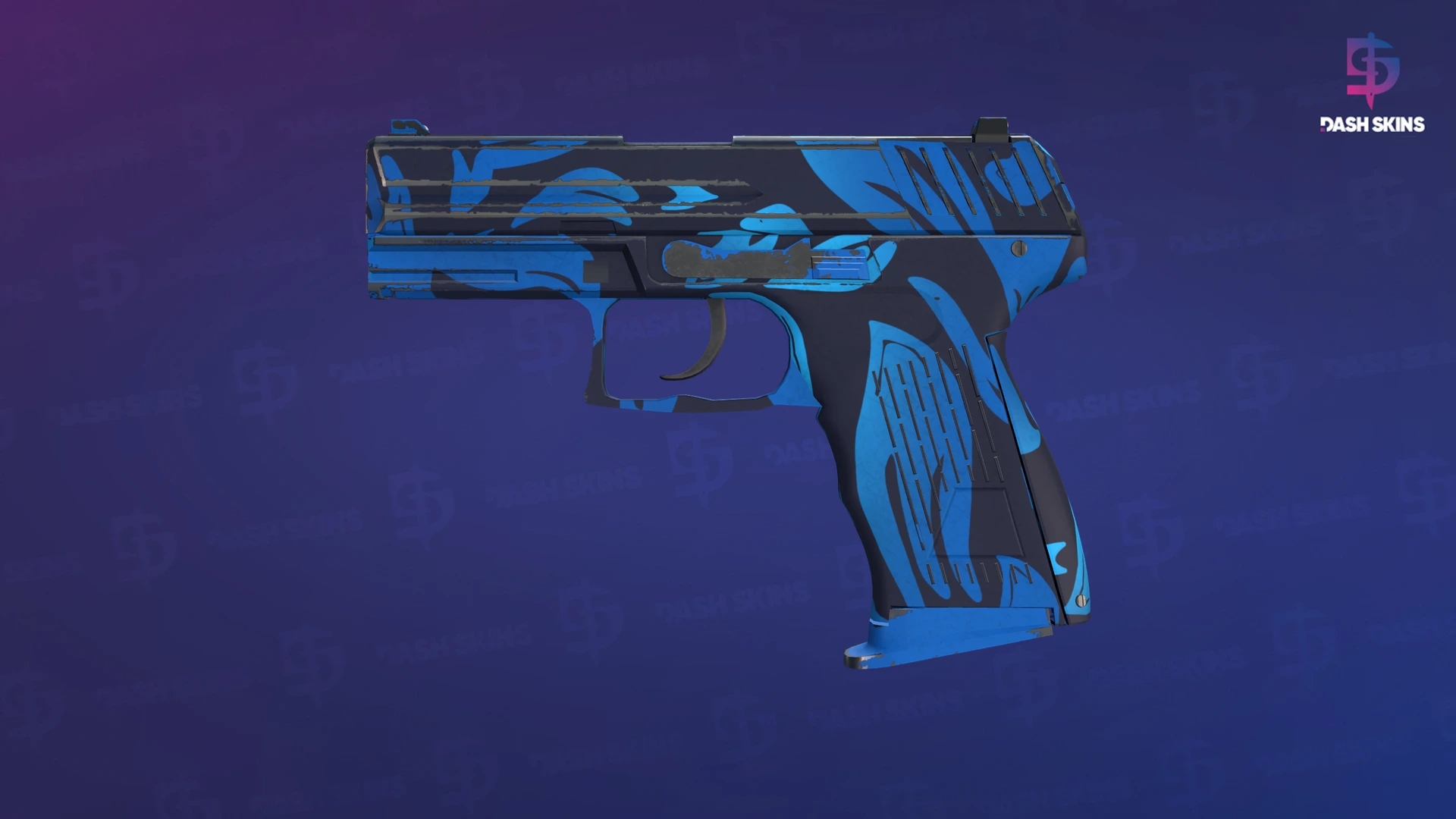 P2000 | Oceanic (Minimal Wear) Screenshot Playside