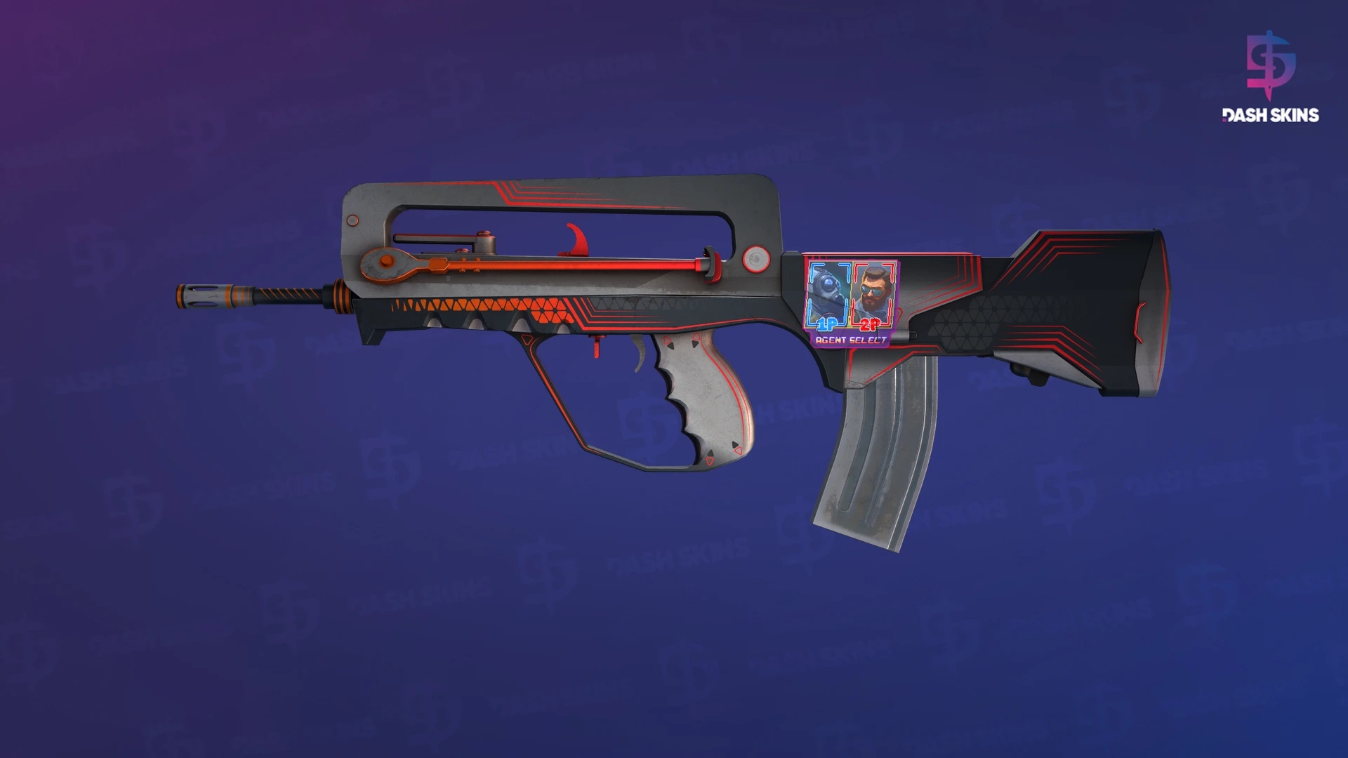 FAMAS | Valence (Field-Tested) Screenshot Playside