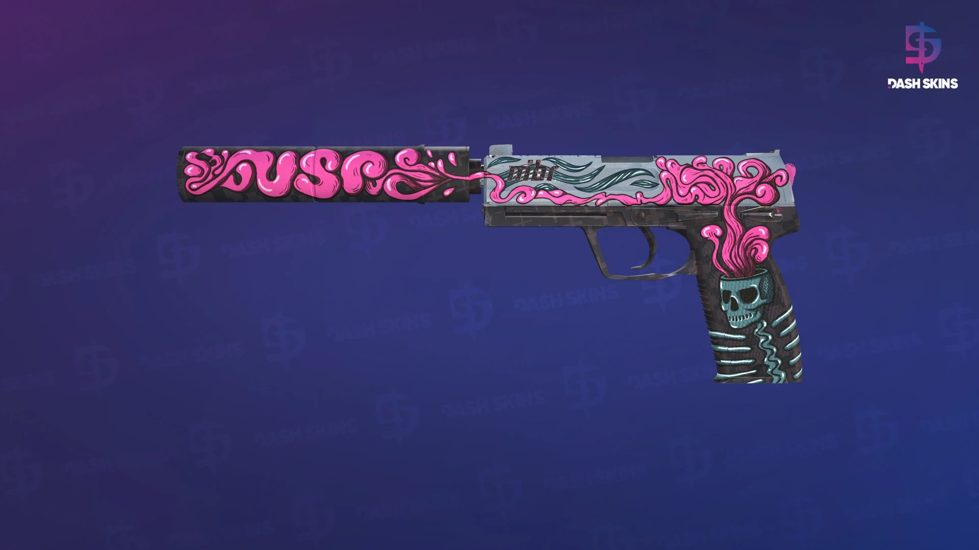 USP-S | Cortex (Minimal Wear) Screenshot Playside