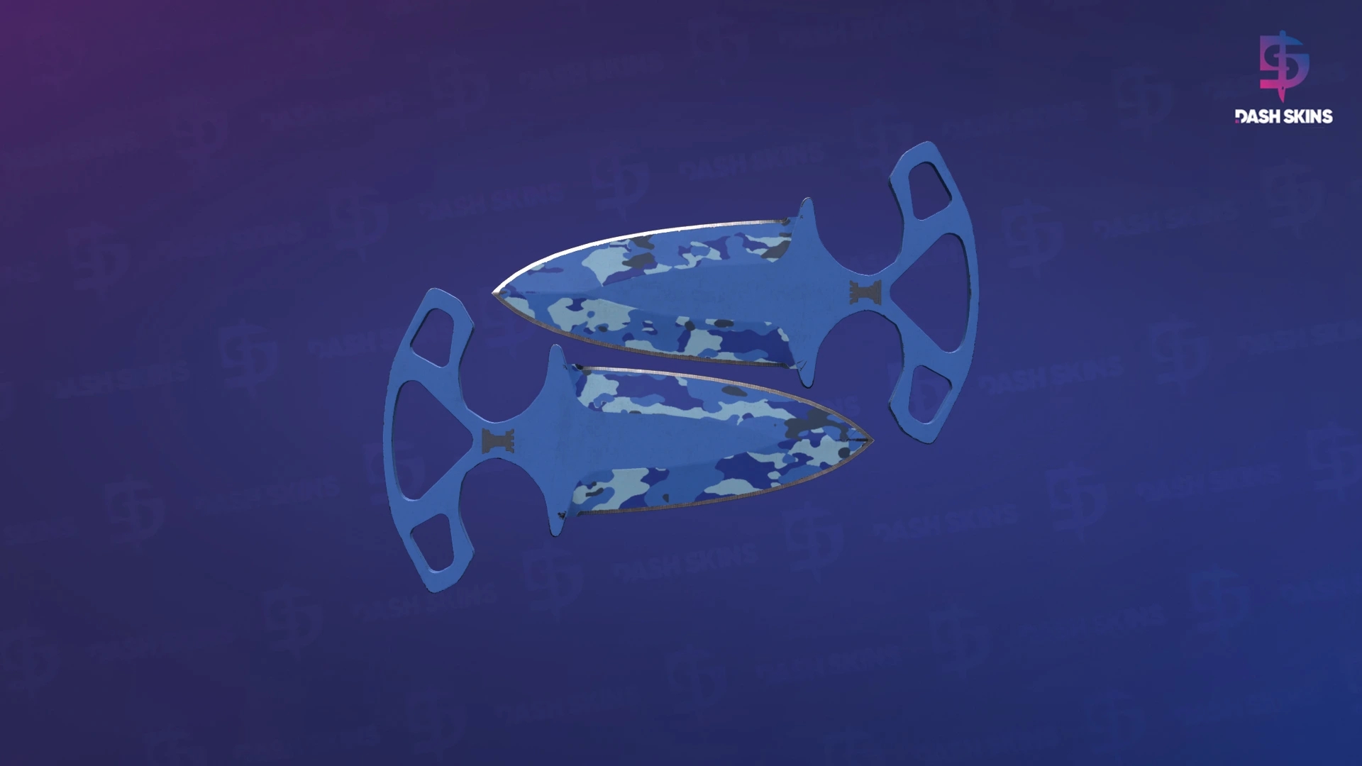 ★ Shadow Daggers | Bright Water (Field-Tested) Screenshot Playside