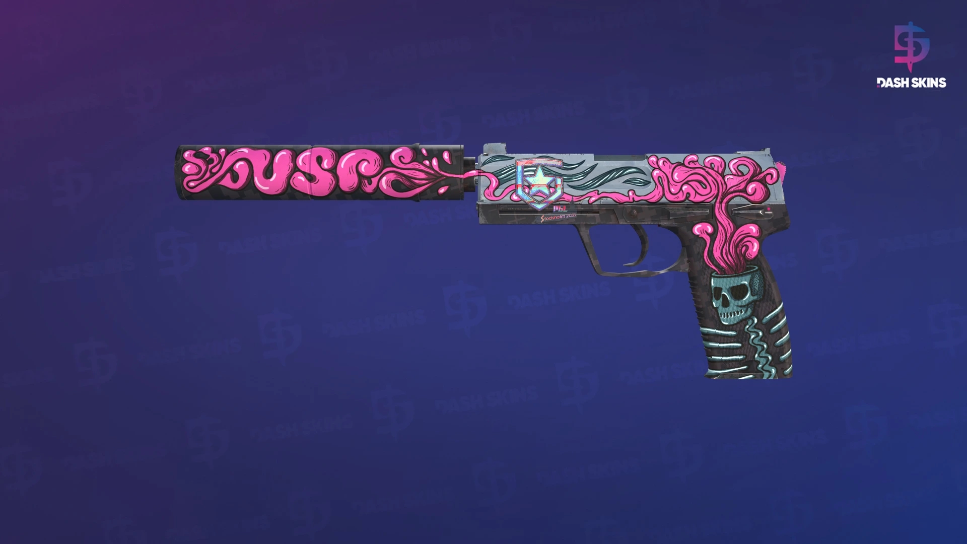 USP-S | Cortex (Minimal Wear) Screenshot Playside