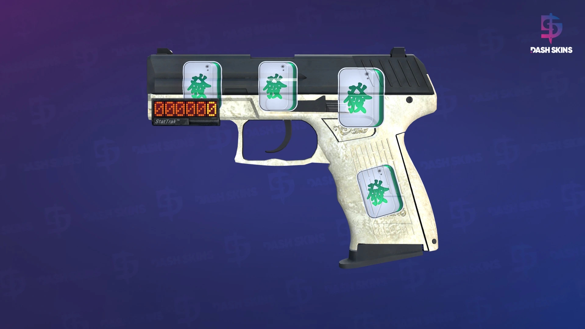 StatTrak™ P2000 | Ivory (Minimal Wear) Screenshot Playside
