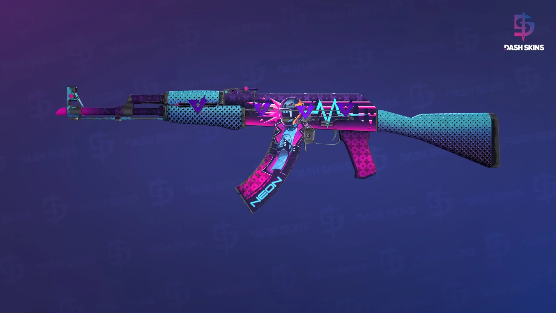 AK-47 | Neon Rider (Field-Tested) Screenshot Playside