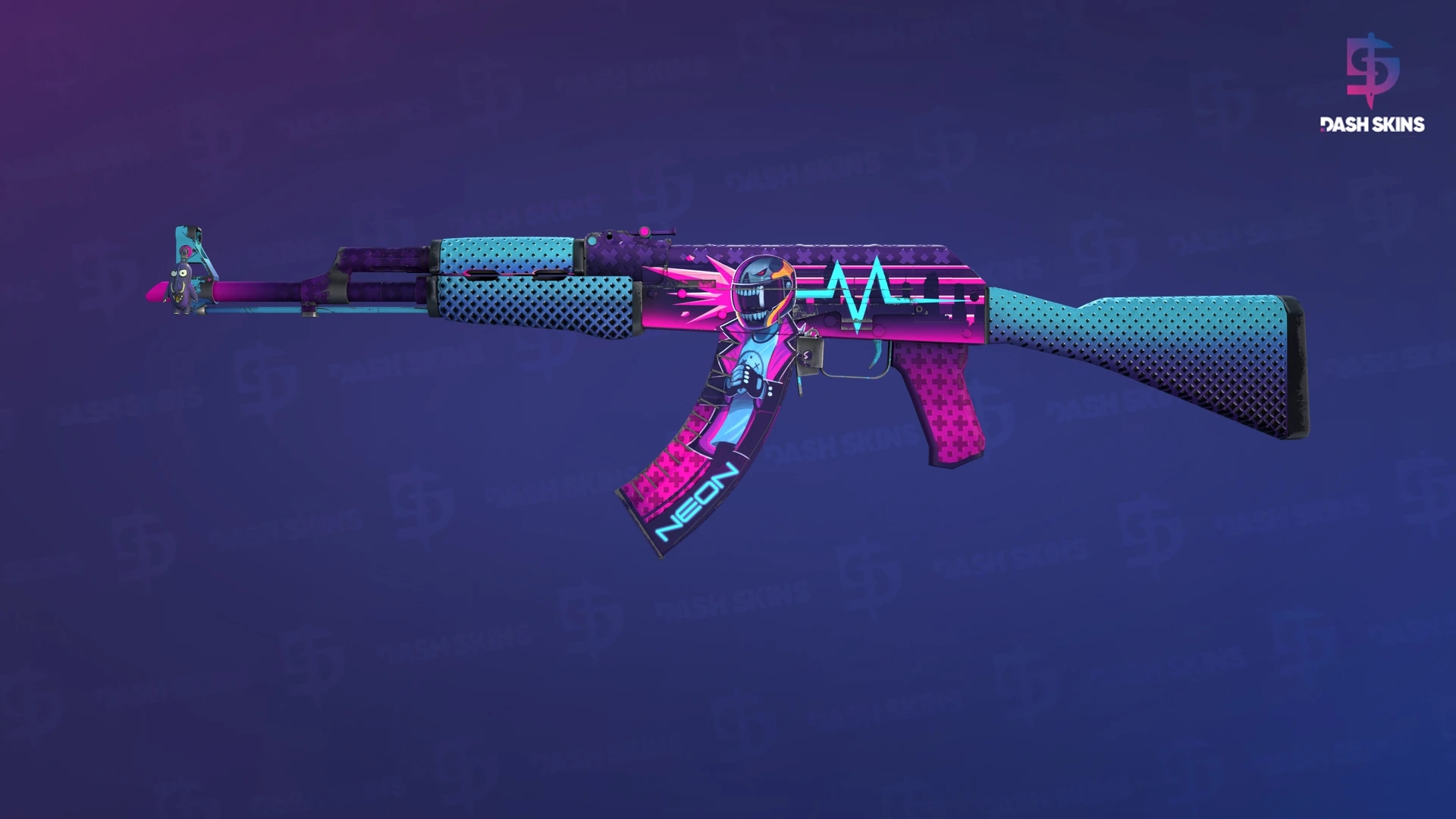 AK-47 | Neon Rider (Field-Tested) Screenshot Playside