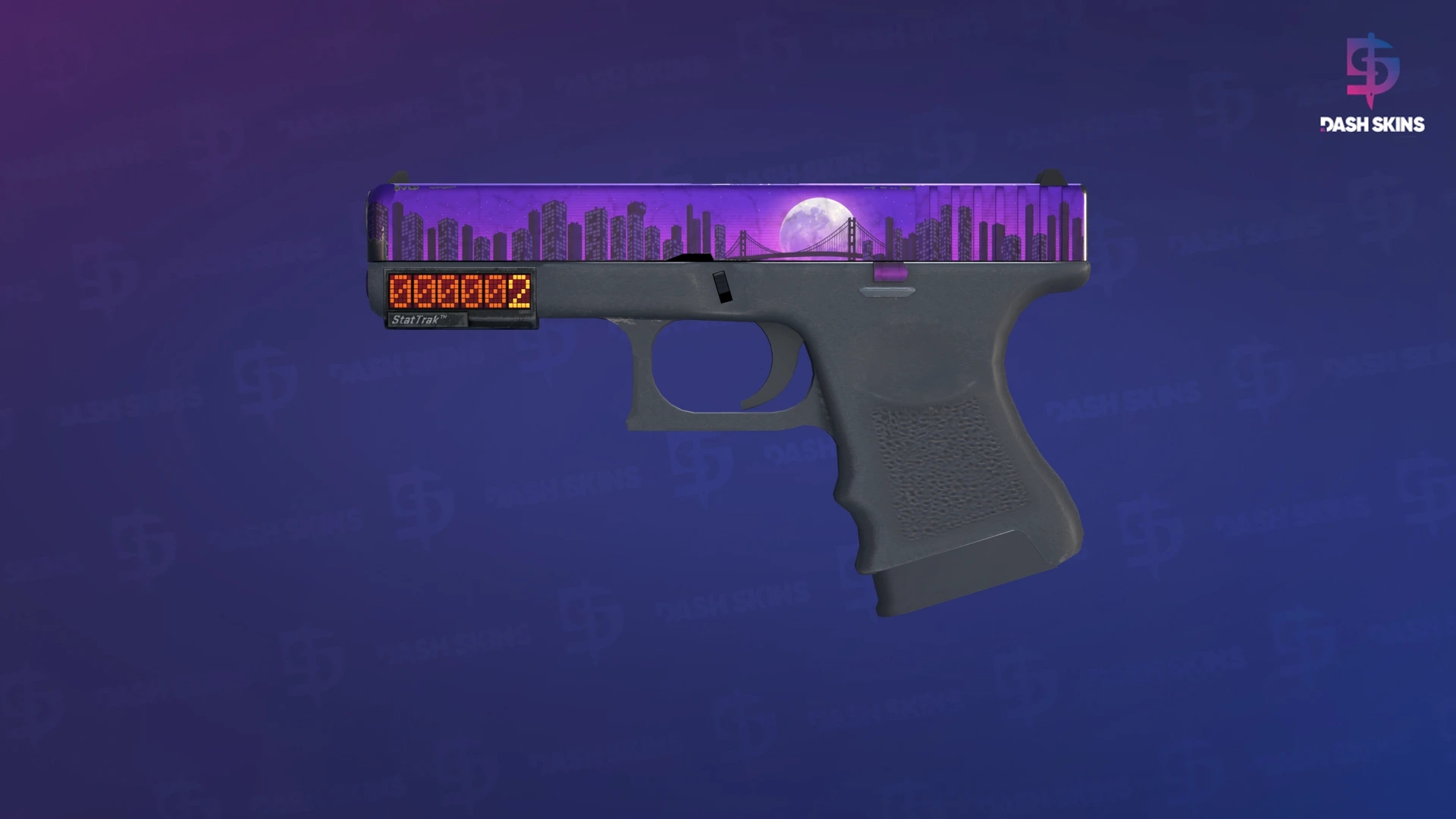 StatTrak™ Glock-18 | Moonrise (Field-Tested) Screenshot Playside