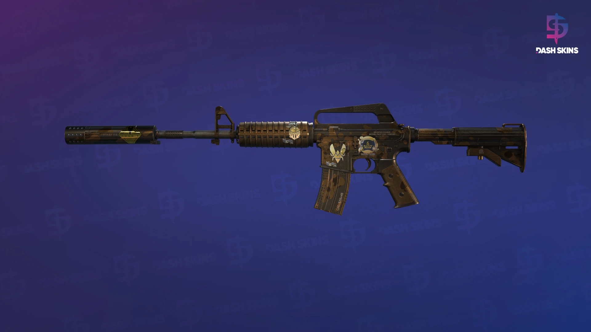 Souvenir M4A1-S | Mud-Spec (Well-Worn) Screenshot Playside