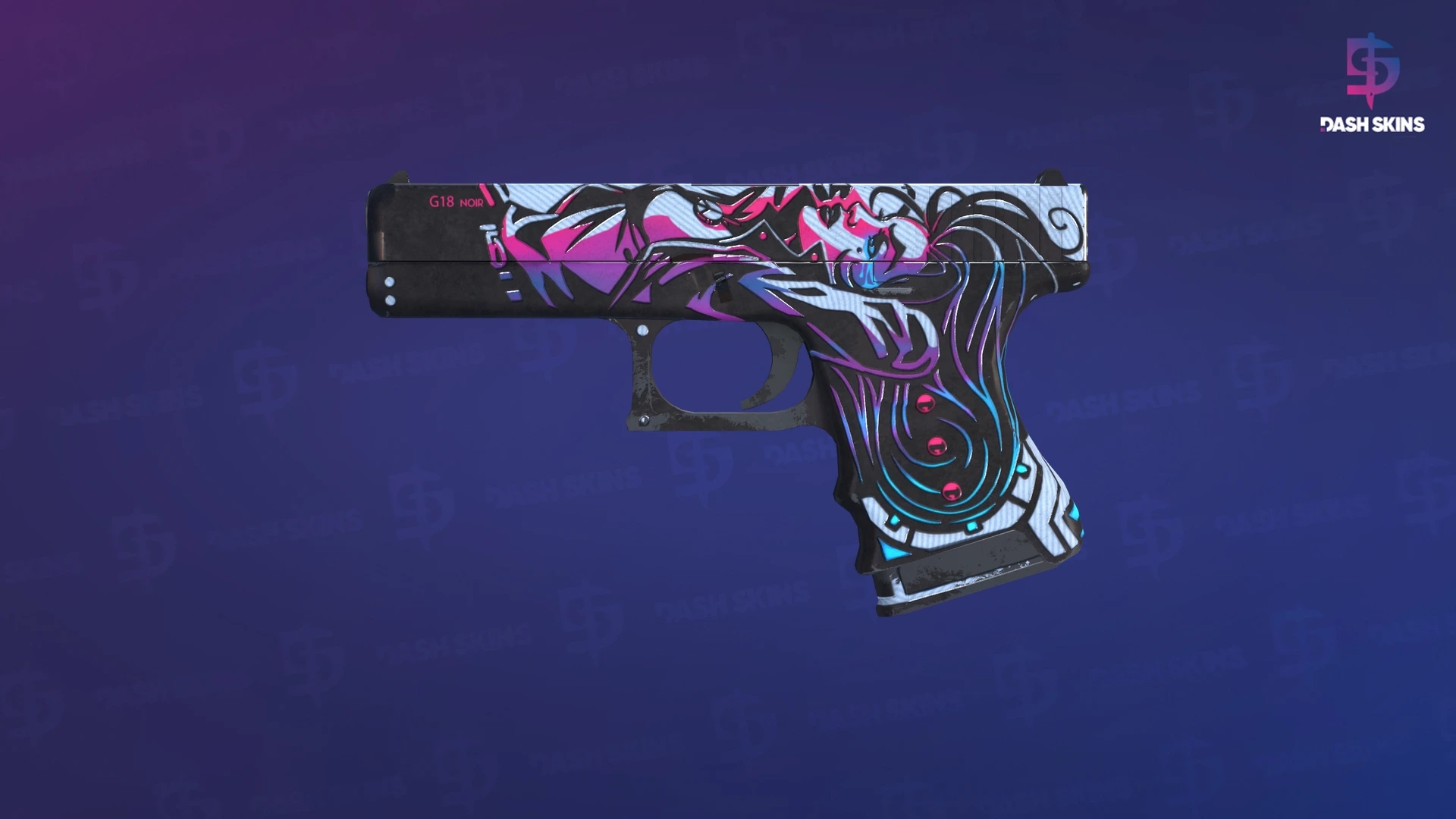 Glock-18 | Neo-Noir (Field-Tested) Screenshot Playside