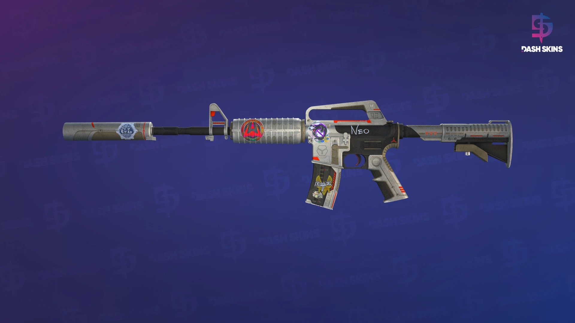 M4A1-S | Mecha Industries (Well-Worn) Screenshot Playside