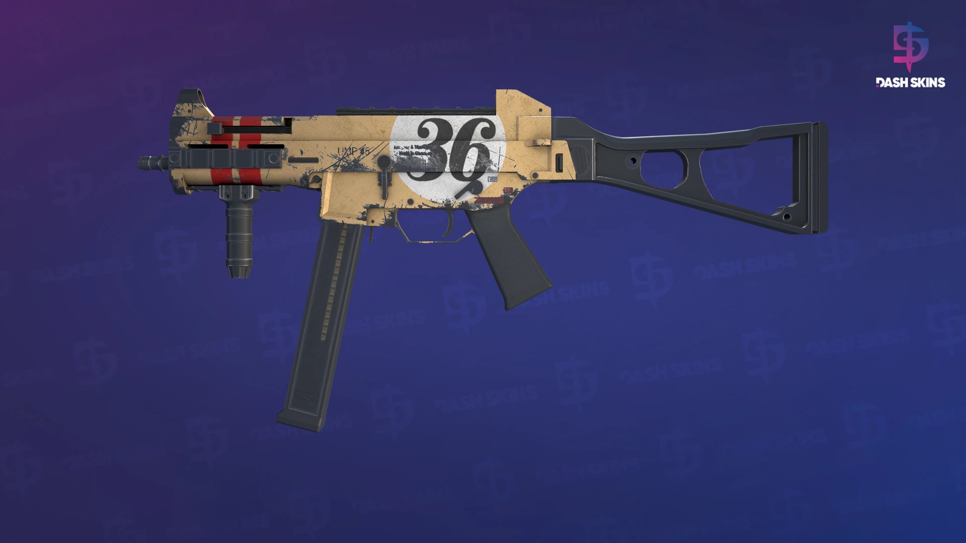 UMP-45 | Grand Prix (Field-Tested) Screenshot Playside