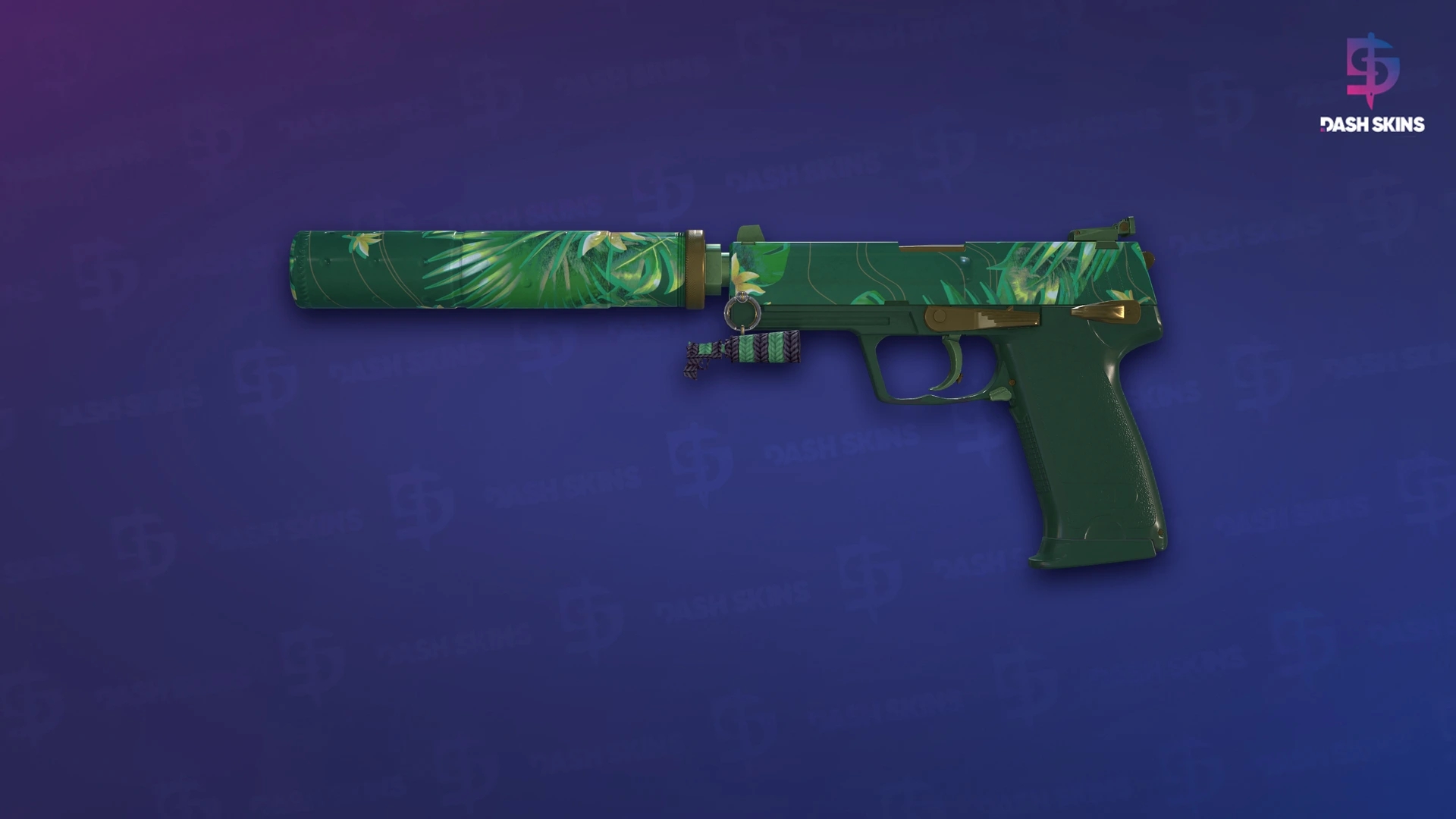 USP-S | Tropical Breeze (Minimal Wear) Screenshot Playside