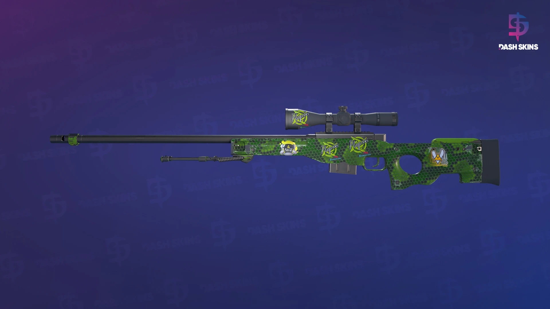 AWP | Pit Viper (Minimal Wear) Screenshot Playside