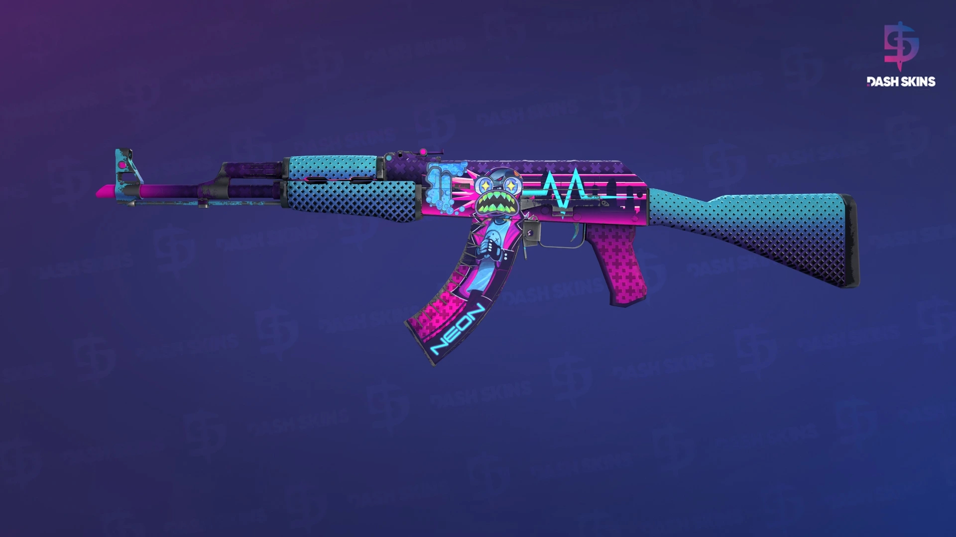 AK-47 | Neon Rider (Field-Tested) Screenshot Playside