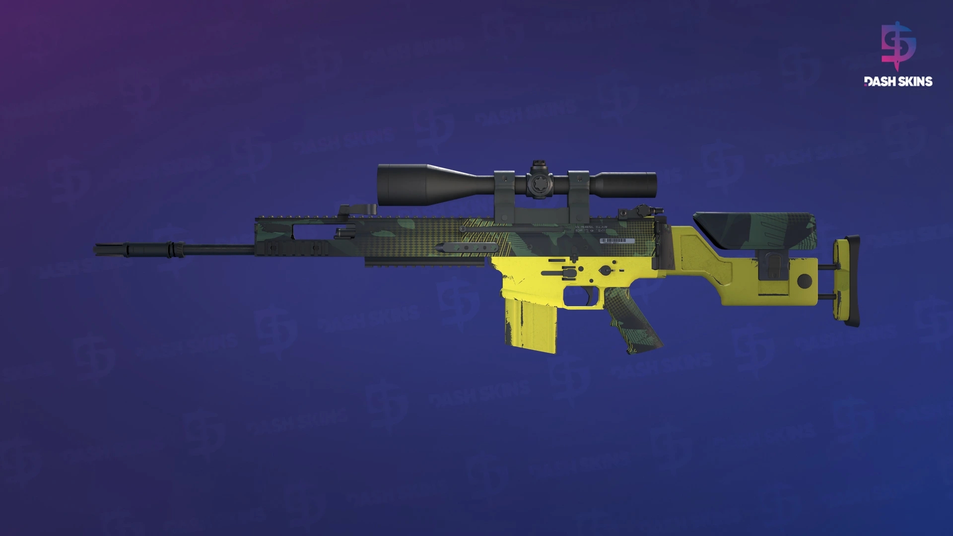 SCAR-20 | Jungle Slipstream (Factory New) Screenshot Playside