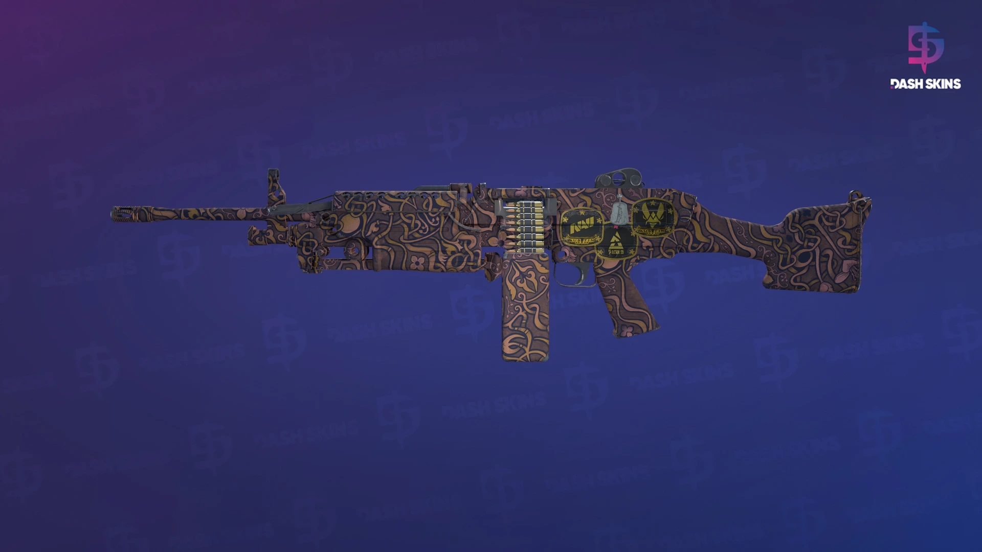 Souvenir M249 | Humidor (Minimal Wear) Screenshot Playside