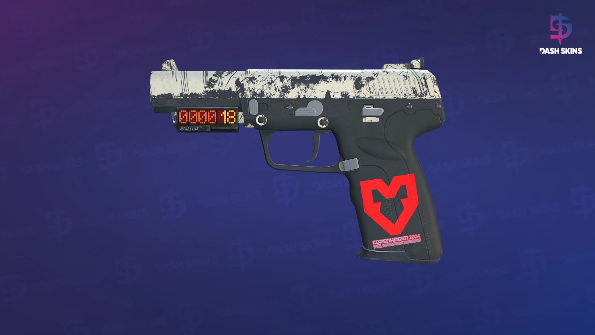 StatTrak™ Five-SeveN | Kami (Field-Tested) Screenshot Playside
