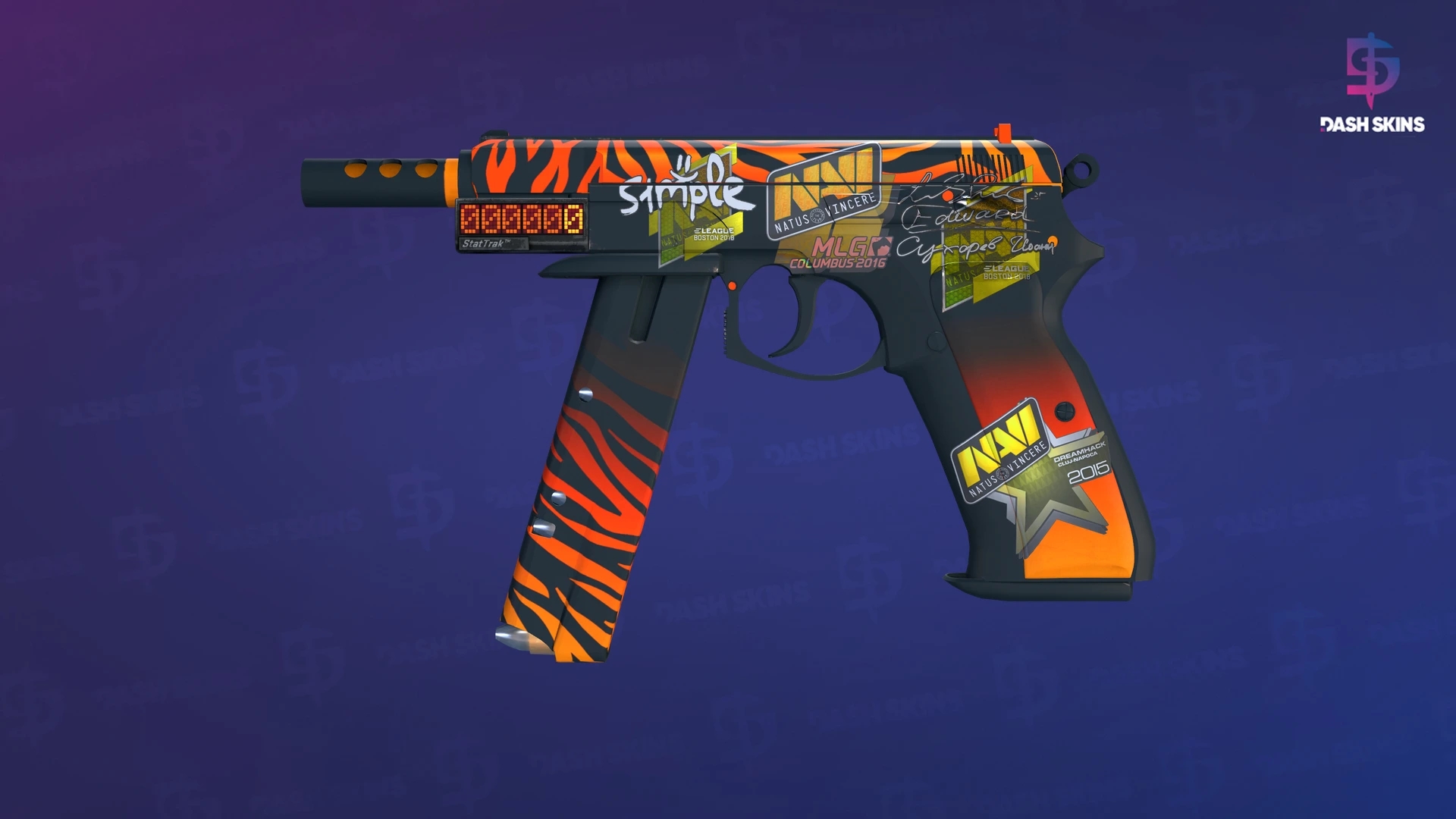 StatTrak™ CZ75-Auto | Tigris (Factory New) Screenshot Playside