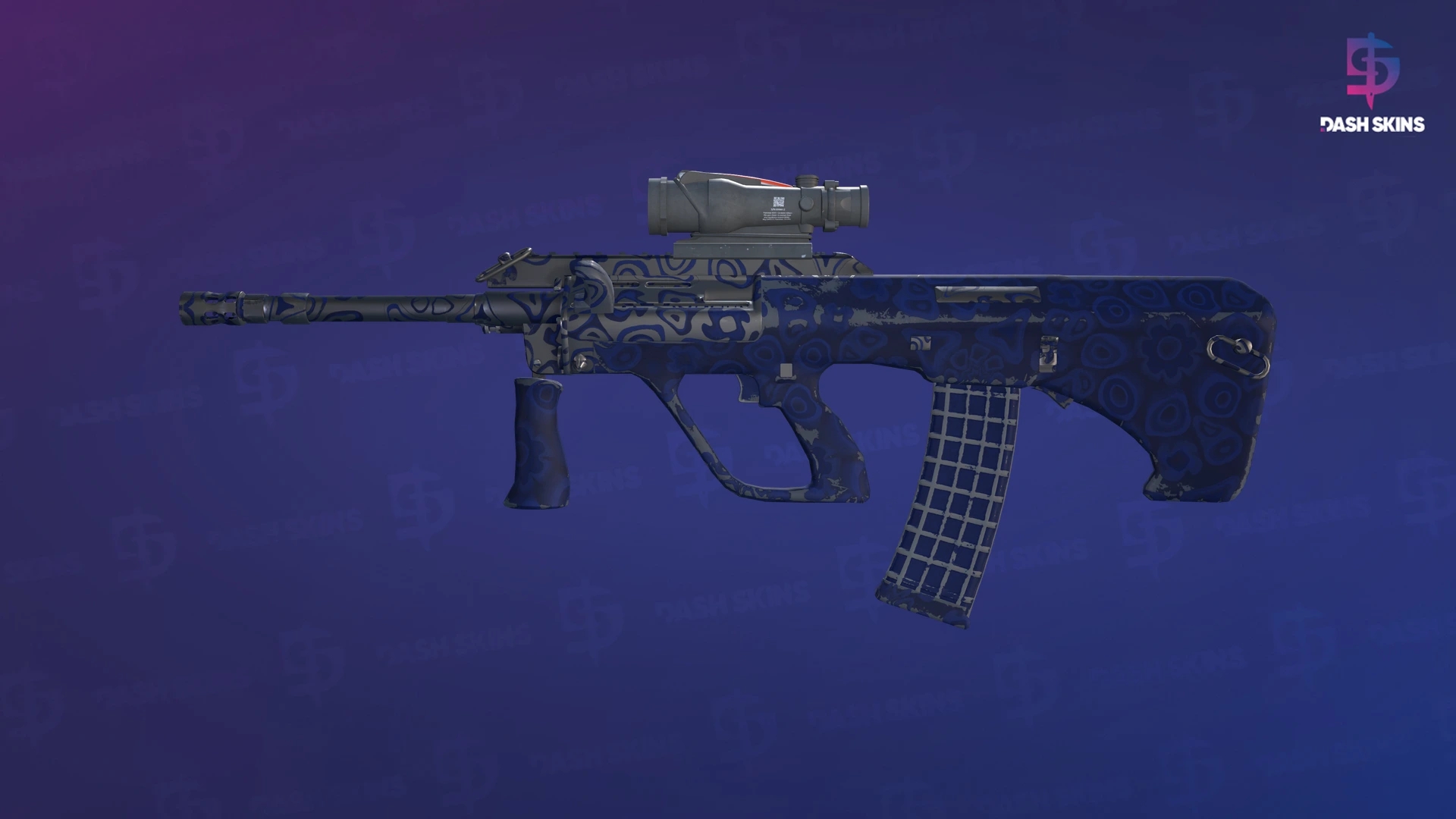 AUG | Navy Murano (Field-Tested) Screenshot Playside