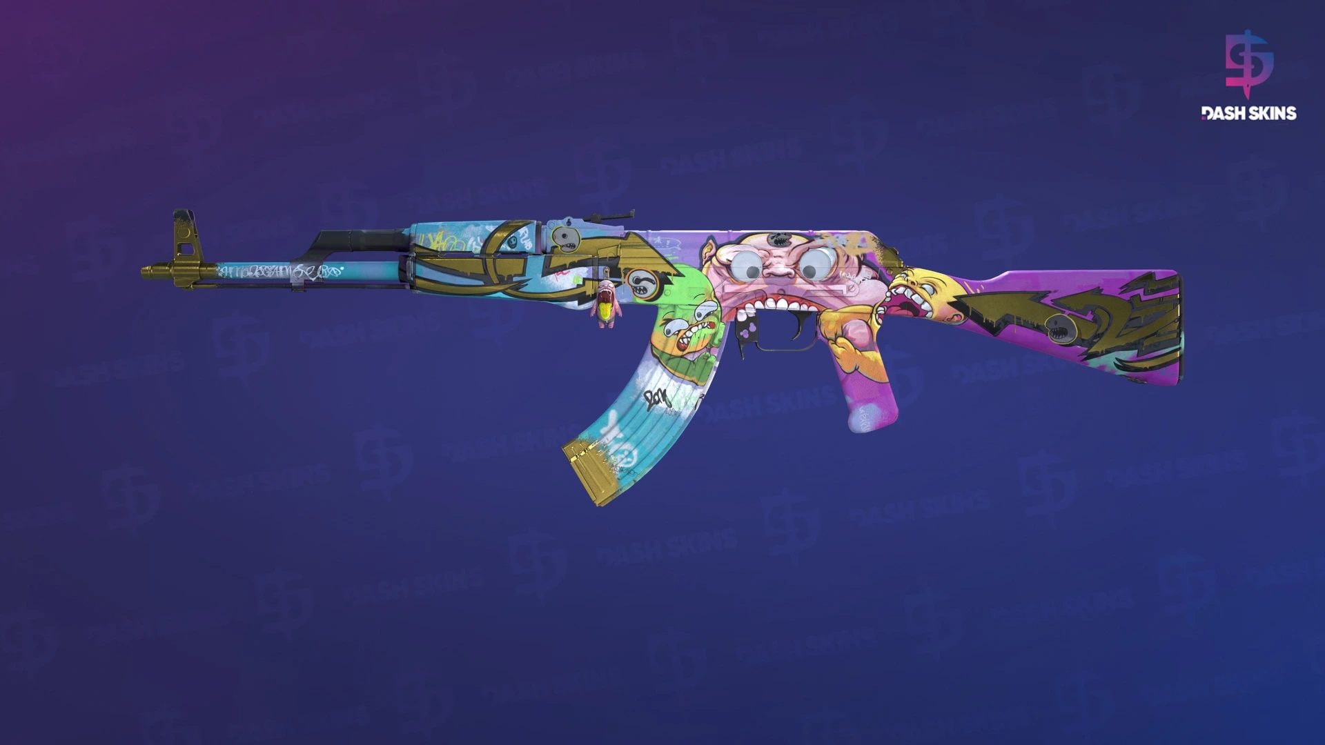 AK-47 | B the Monster (Field-Tested) Screenshot Playside