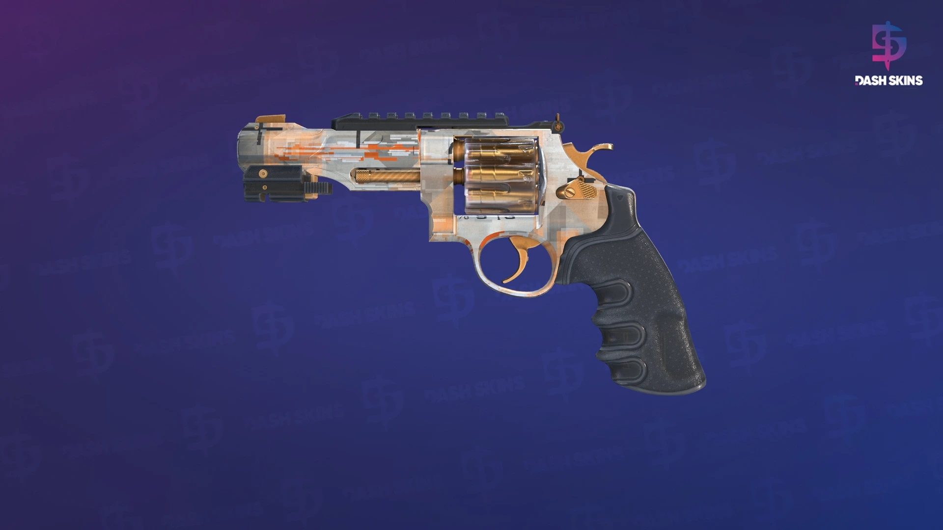 R8 Revolver | Monarch (Minimal Wear) Screenshot Playside
