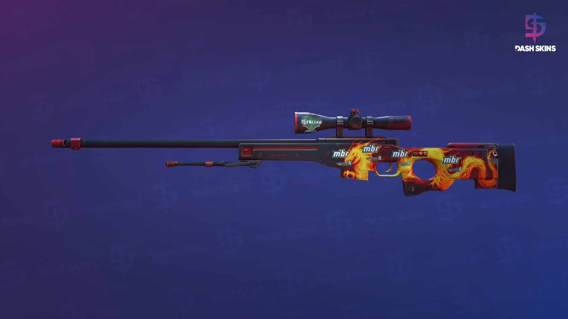 StatTrak™ AWP | Wildfire (Field-Tested) Screenshot Playside