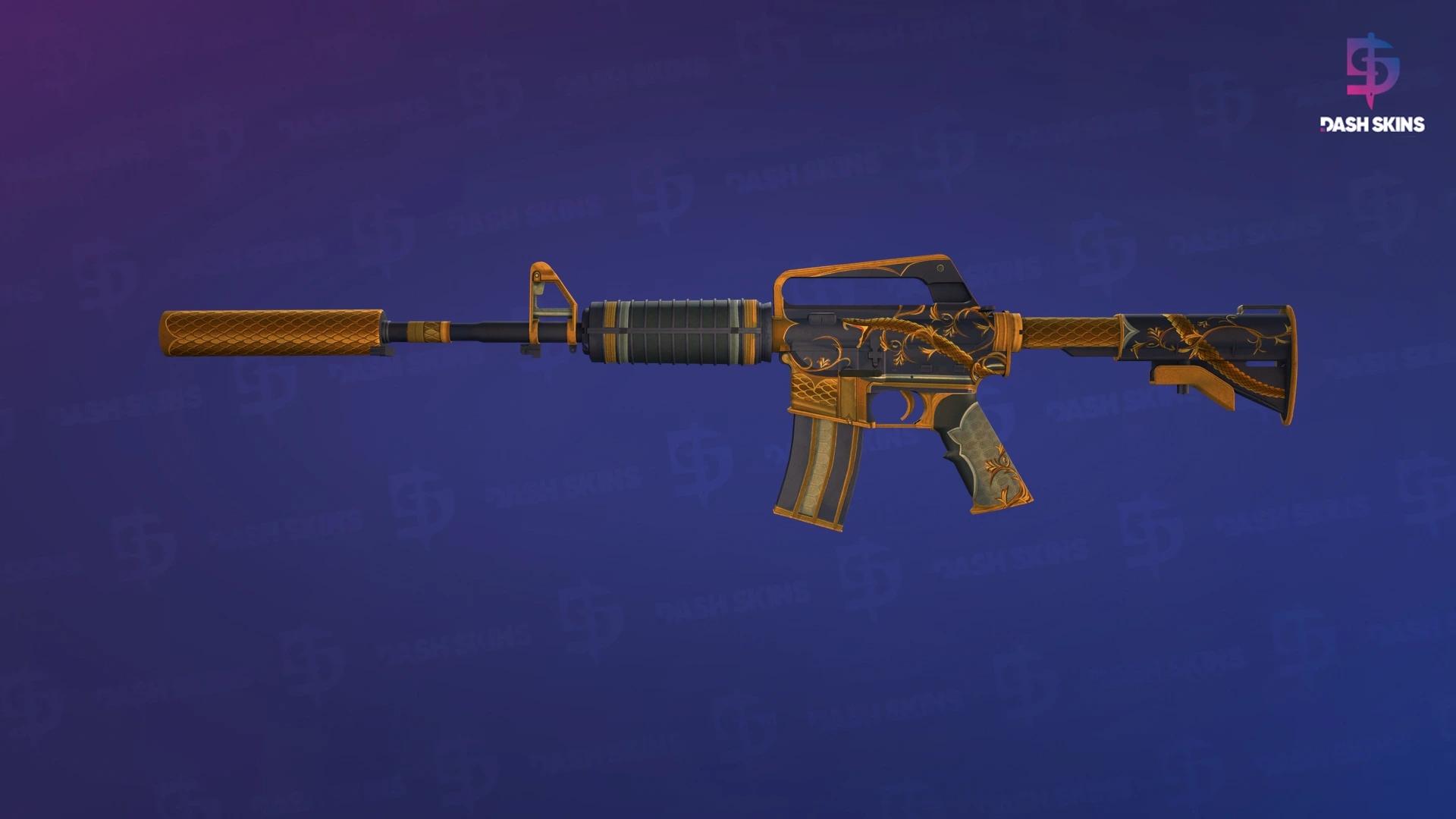 M4A1-S | Golden Coil (Field-Tested) Screenshot Playside