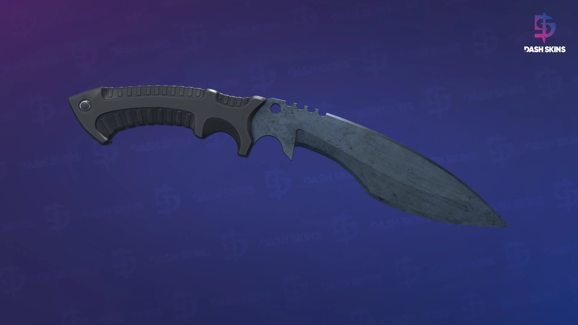 ★ Kukri Knife | Blue Steel (Minimal Wear) Screenshot Playside