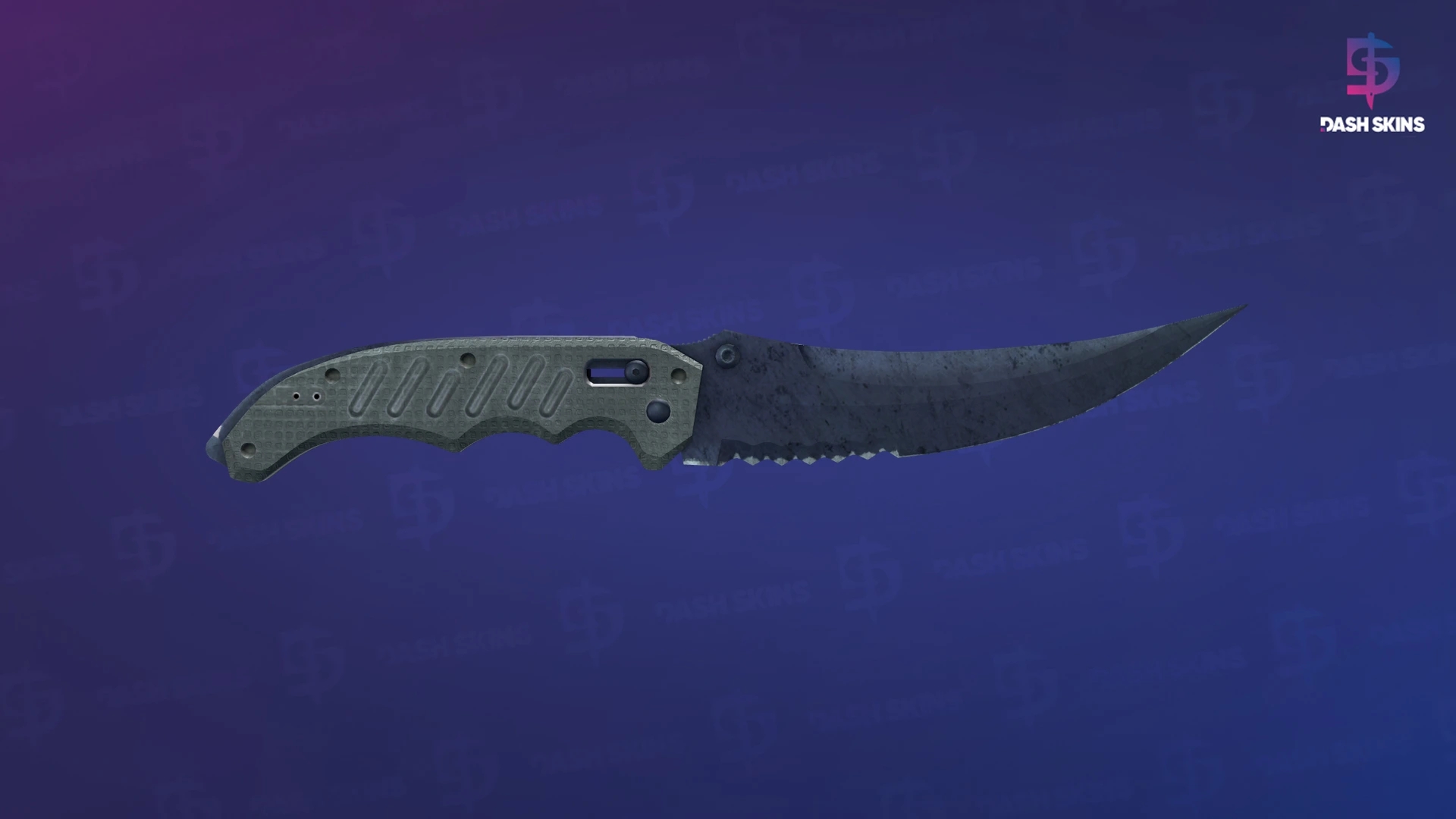★ Flip Knife | Blue Steel (Well-Worn) Screenshot Playside