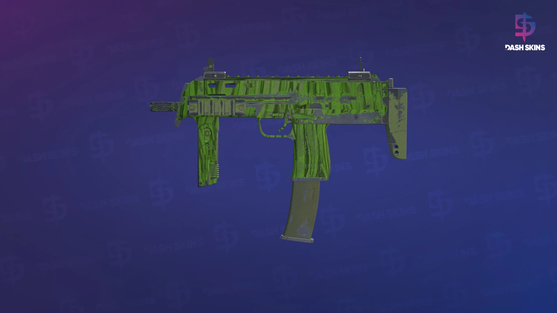 MP7 | Tall Grass (Field-Tested) Screenshot Playside