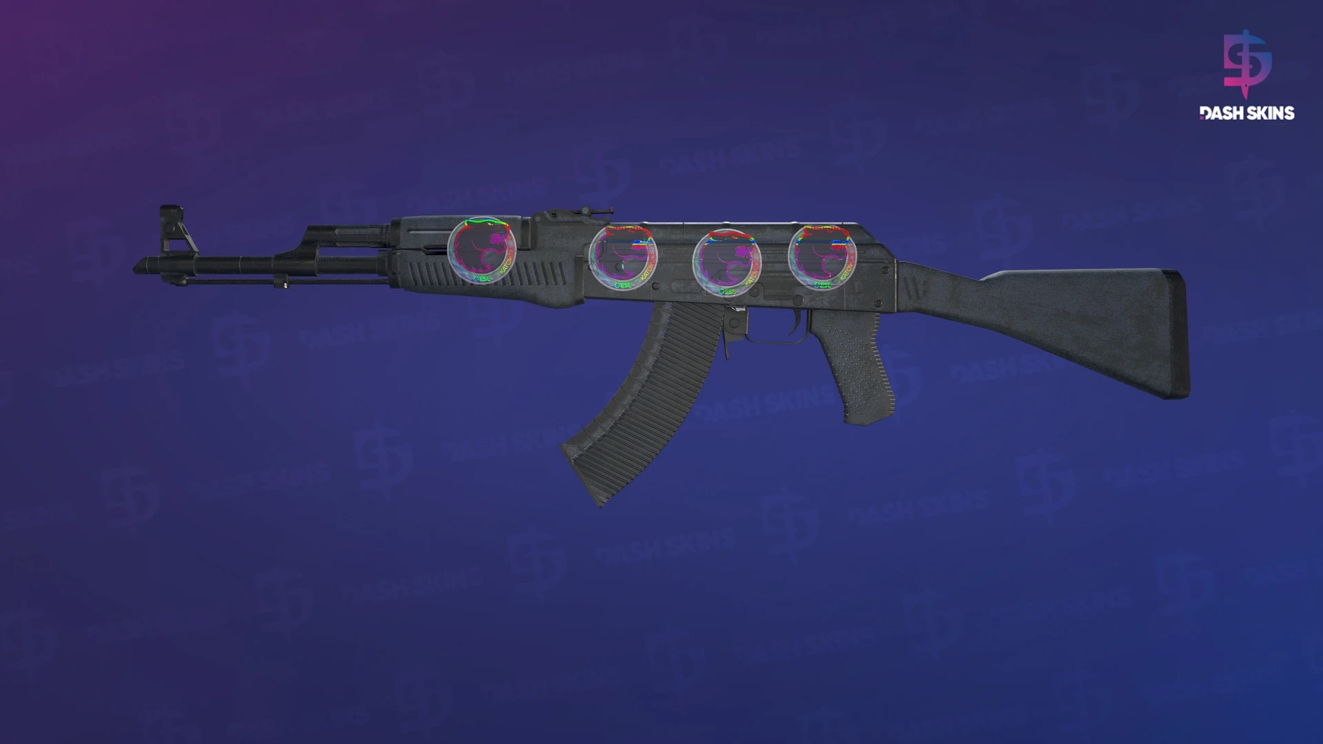 AK-47 | Slate (Battle-Scarred) Screenshot Playside