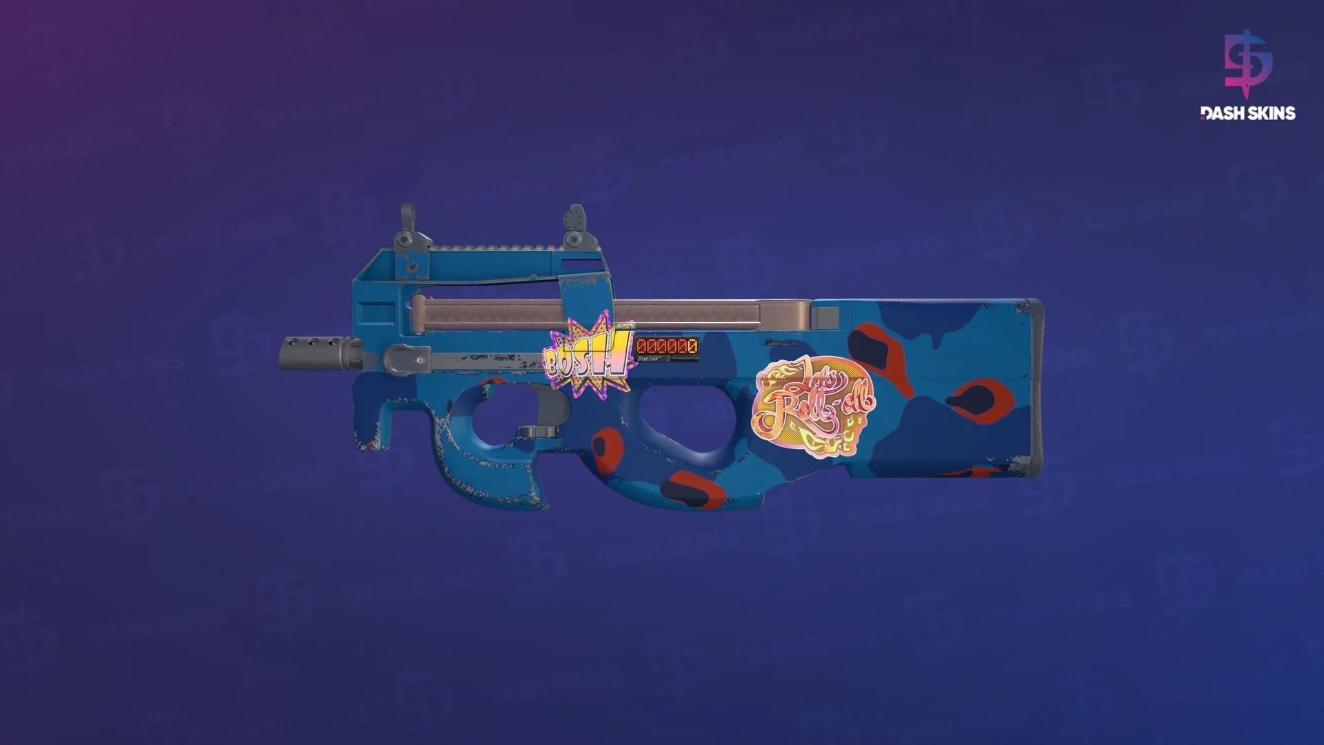 StatTrak™ P90 | Blind Spot (Minimal Wear) Screenshot Playside